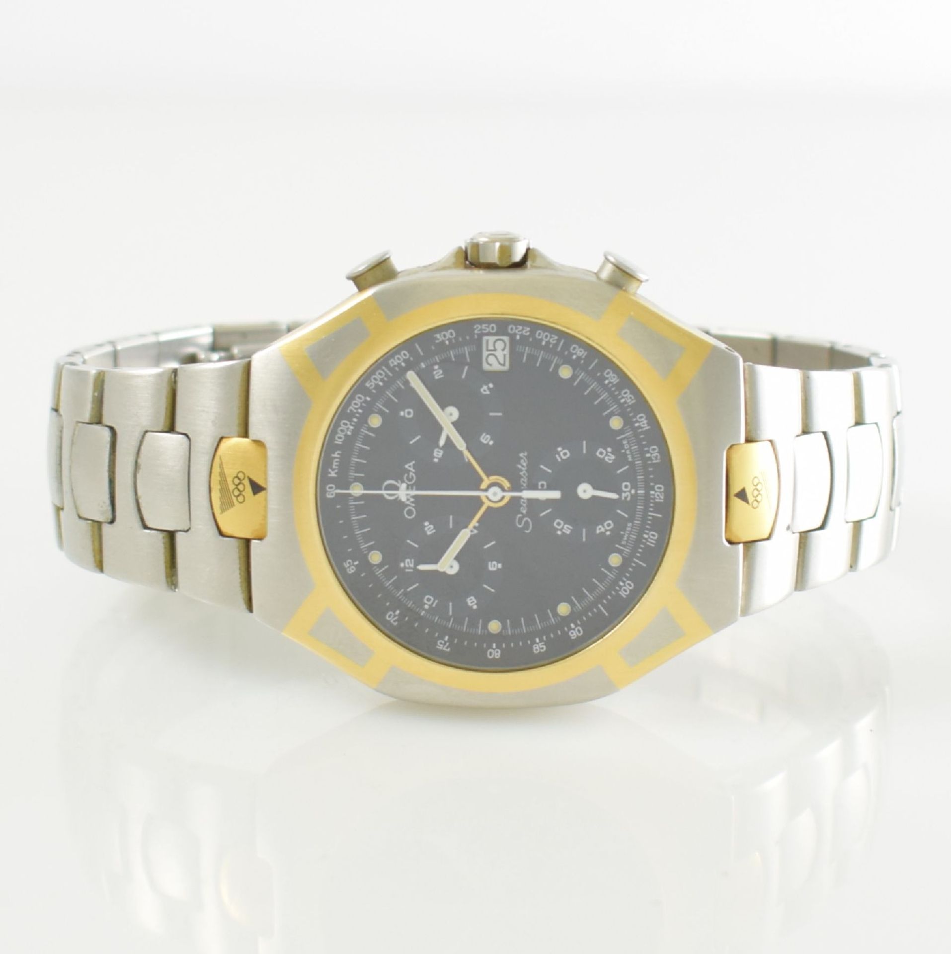 OMEGA Seamaster limitierter Chronograph "Albertville 1992 Barcelona" Olympia Edition 2886-3000,