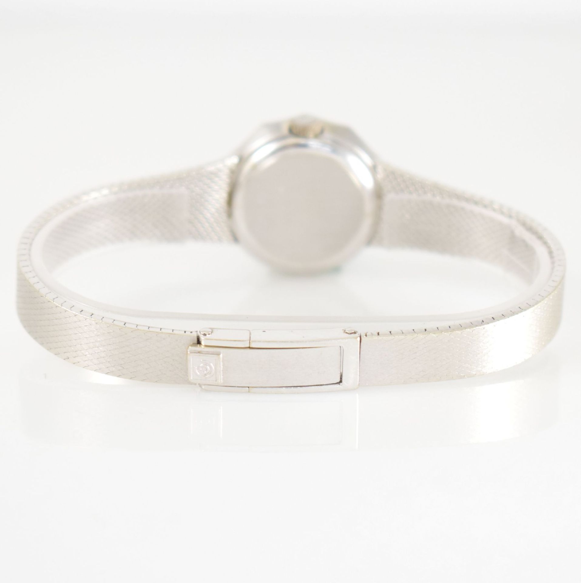 CERTINA Damenarmbanduhr in WG 585/000, Schweiz um 1975, quarz, 2-teil. Geh. m. aufgedr. Boden, - Bild 5 aus 6