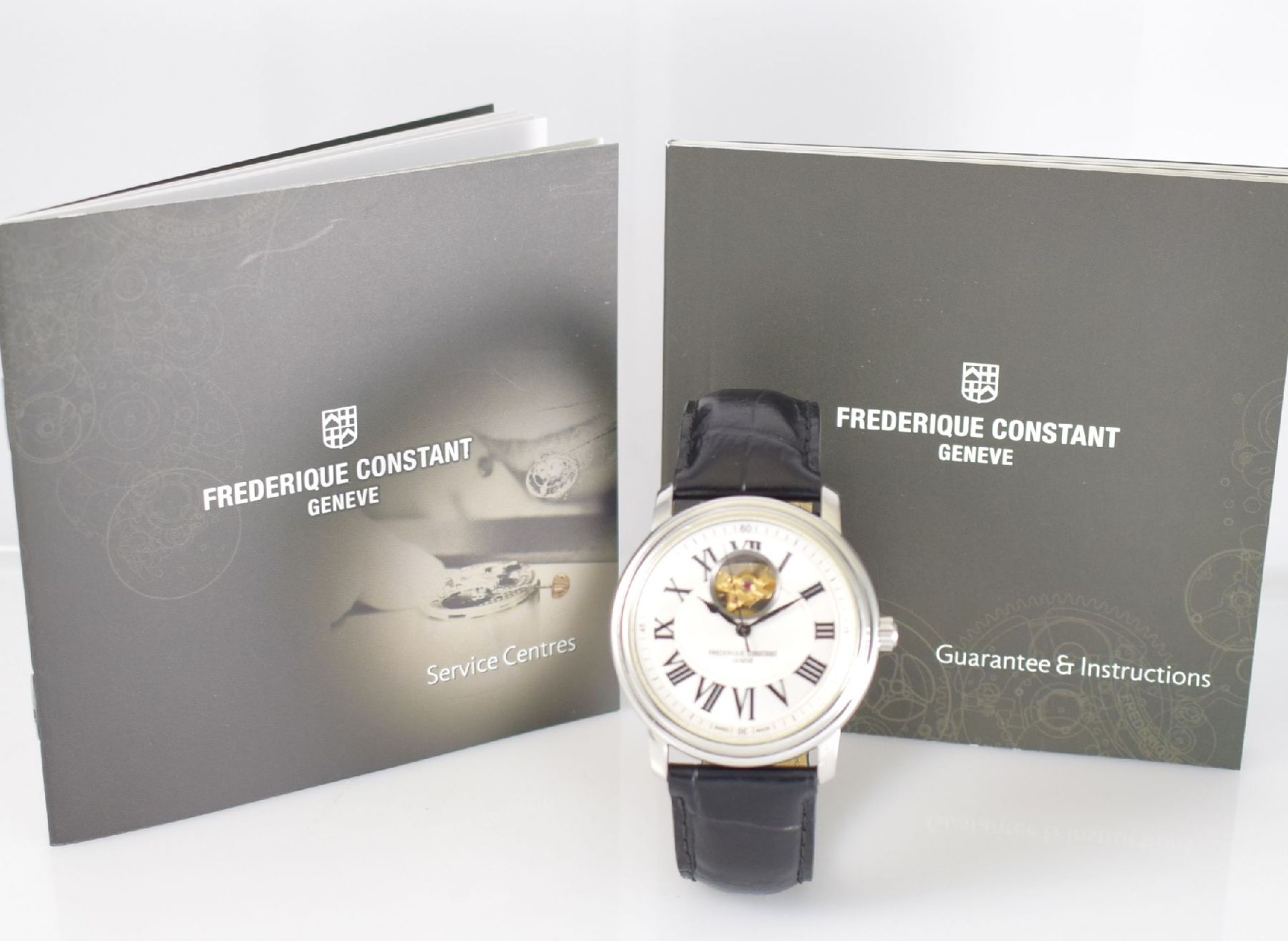 FREDERIQUE CONSTANT Herrenarmbanduhr Modell Persuasion Heart Beat in Edelstahl, Schweiz verk. lt. - Bild 7 aus 7