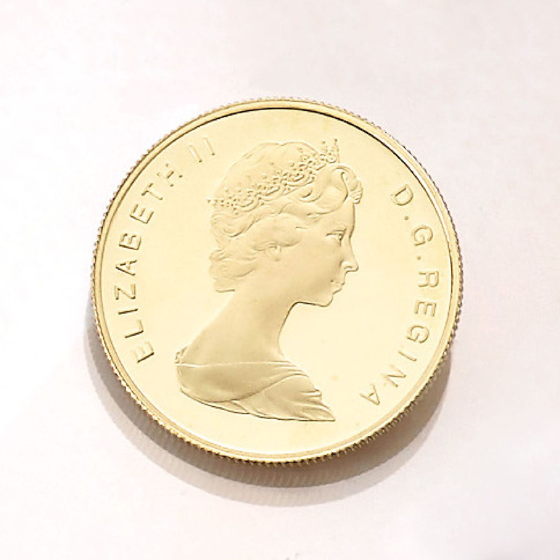 Goldmünze, 100 Dollars, Canada, 1986, Elizabeth II., Peace - PaixGold coin, 100 Dollars, Canada,