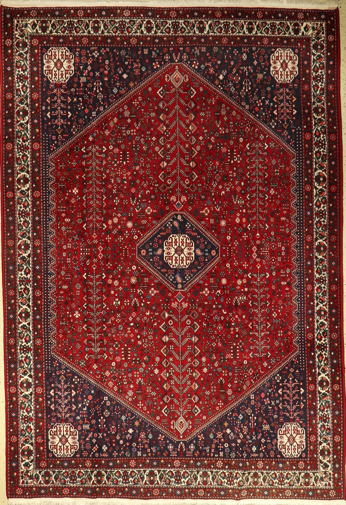 Abadeh, Persien, ca. 40 Jahre, Wolle auf Baumwolle, ca. 302 x 208 cm, EHZ: 2Abadeh rug, Persia,
