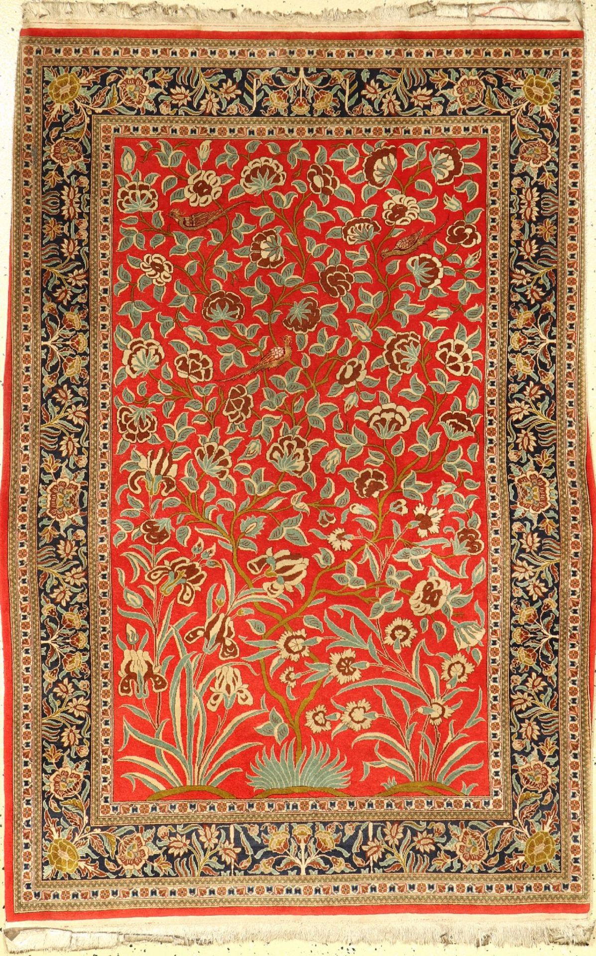 Ghom Kork, Persien, ca. 30 Jahre, Korkwollemit Seide, ca. 165 x 108 cm, EHZ: 2Qum Kurk rug,