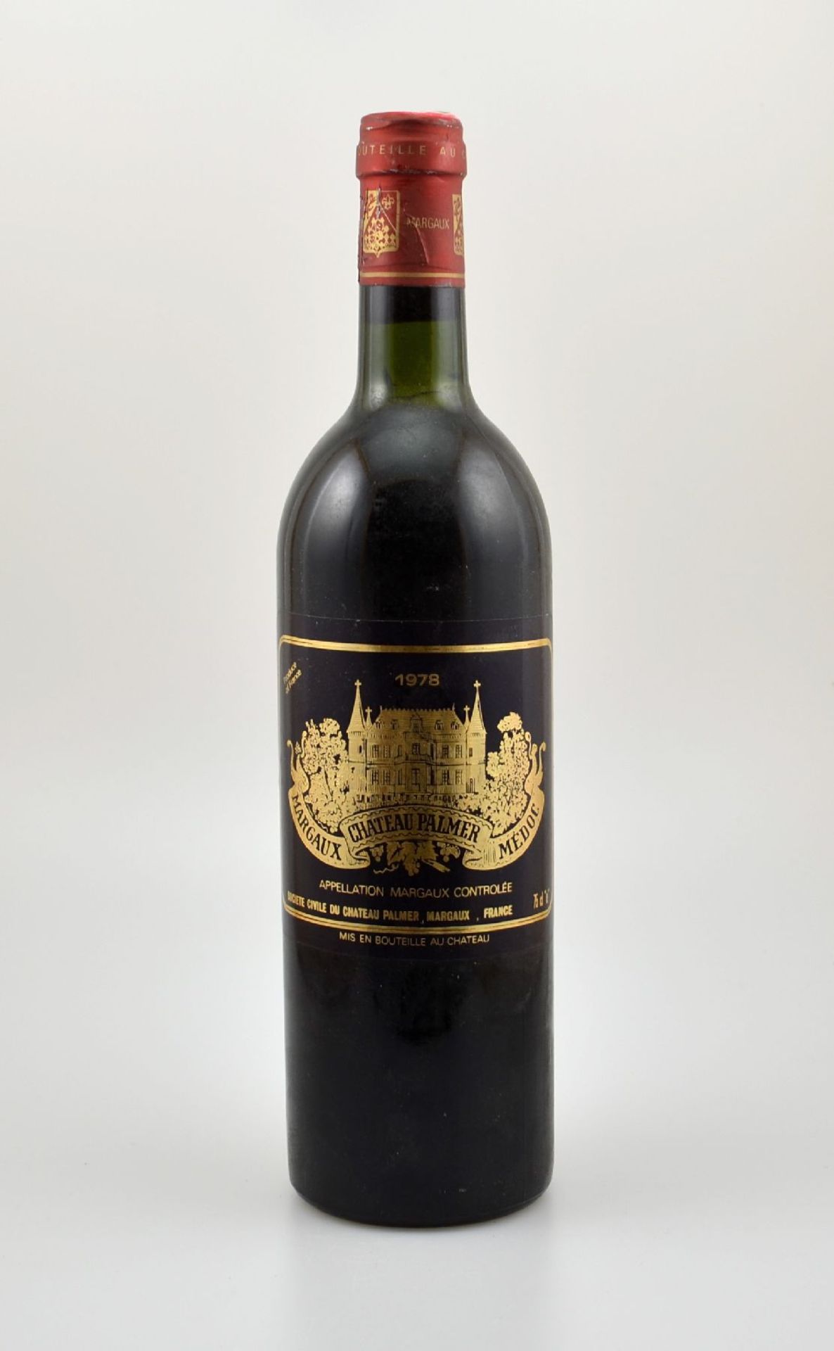 1 Flasche 1978 Chateau Palmer, Margaux, ca. 75 cl, Füllstand: ca. top shoulder, guter