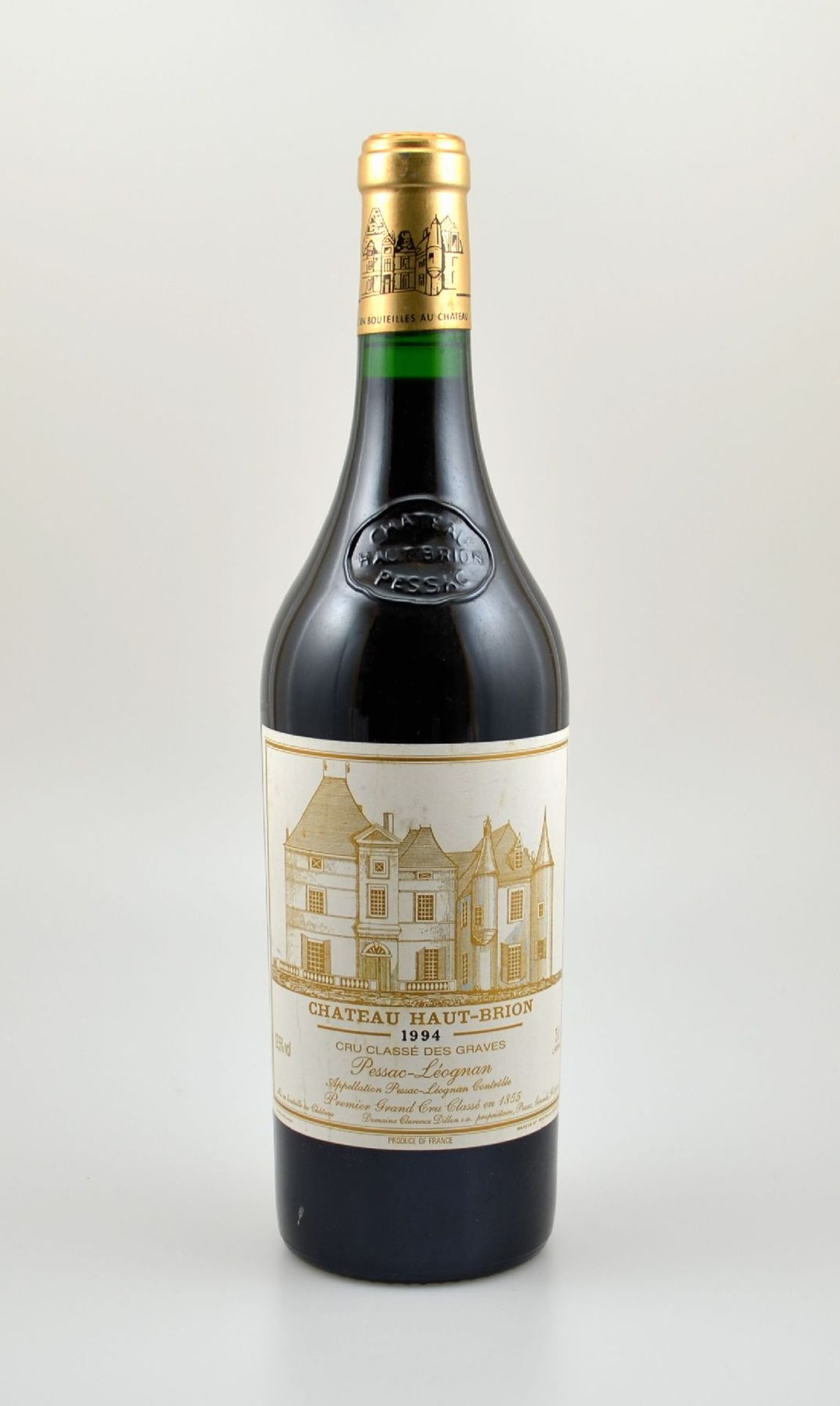 1 Flasche 1994 Chateau Haut-Brion, Pessac-Leognan, Premier Grand Cru Classe, ca. 75 cl, 12,5 % Vol.,