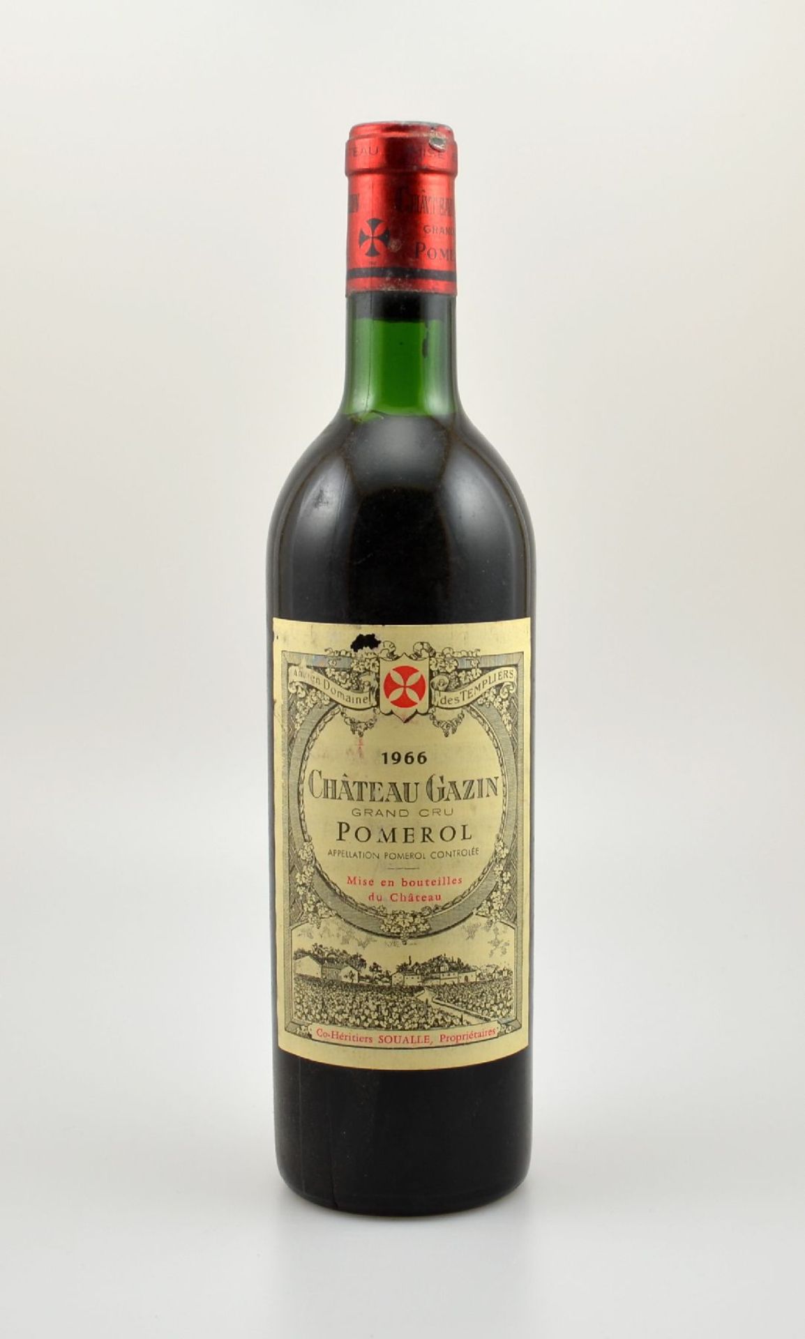 7 Flaschen 1966 Chateau Gazin Grand Cru, Pomerol, Füllstände: je ca. into neck bis intoneck,