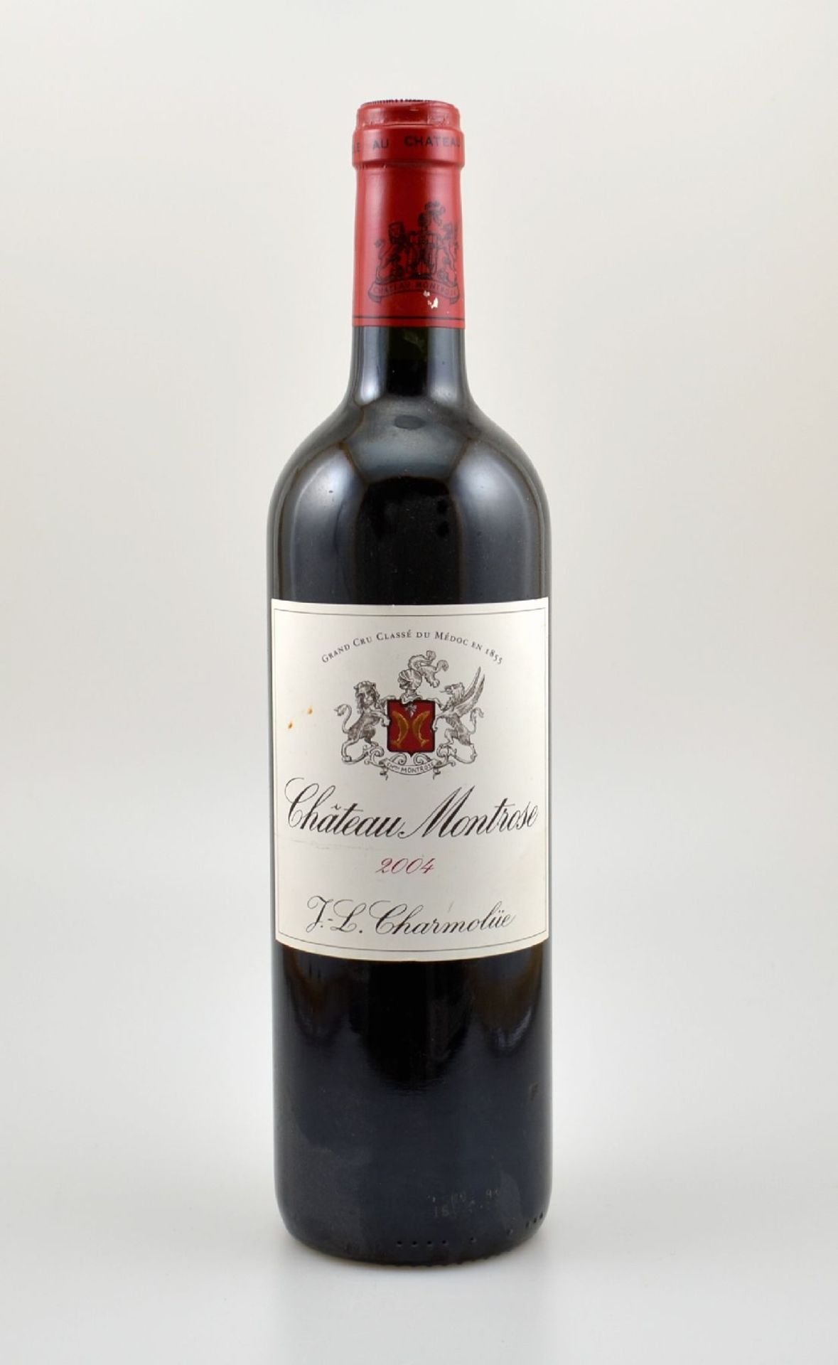 1 Flasche 2004 Chateau Montrose, Saint-Estephe, ca. 75 cl, 13 % Vol., Füllstand: ca. into neck,