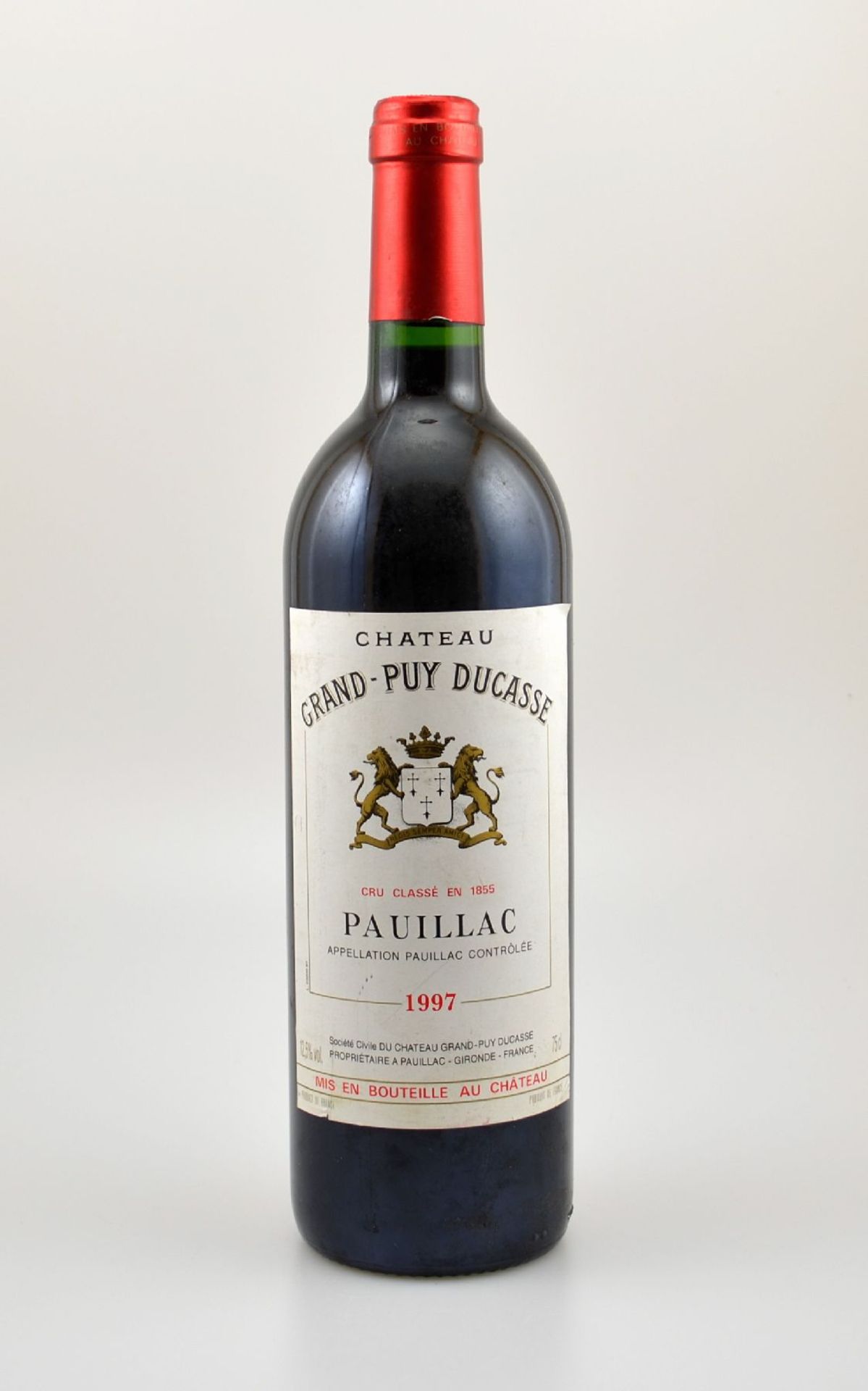 7 Flaschen 1997 Chateau Grand-Puy Ducasse, Pauillac, Cru Classe, je ca. 75 cl, 12,5 % Vol.,