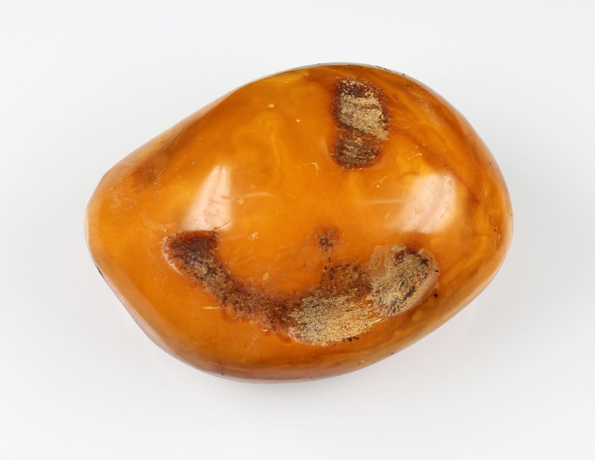 Butterscotch Bernstein Brocken, ca. 296 g, ca. 105 x 60 x 75 mmButterscotch amber crumb , approx.