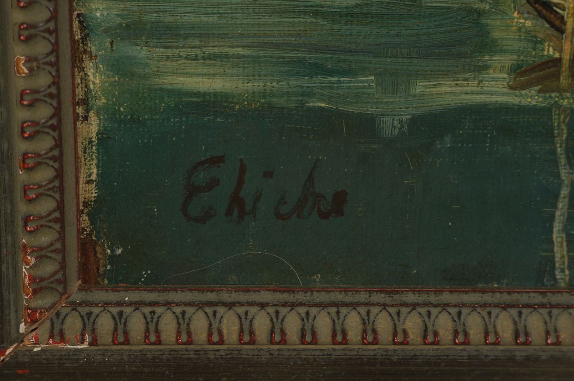 Eugeniusz Eibisch auch Eugène Ebiche, 1896 Lublin-1987 Warschau, Ansicht aus Paris und die Seine, - Image 2 of 4