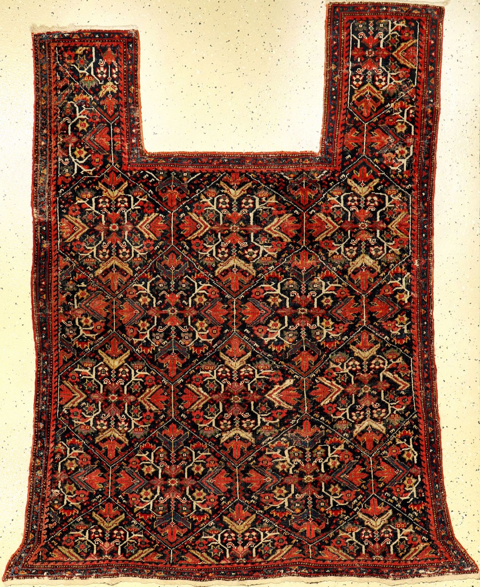 Farahan antik, Persien, um 1890, Wolle auf Baumwolle, ca. 156 x 117 cm, sammelwürdig, EHZ: (Alters