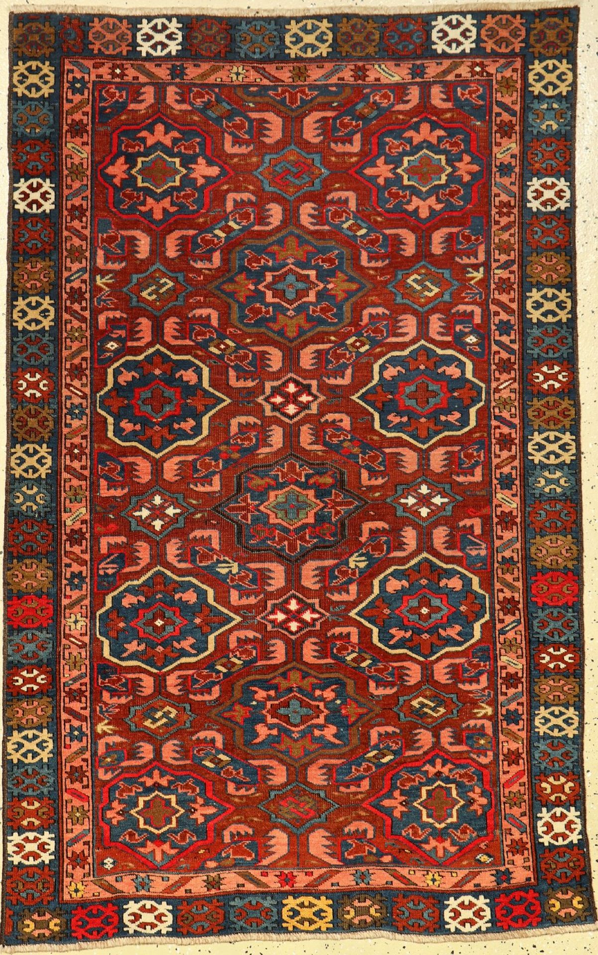 Kuba Schirwan, Ostkaukasus, um 1900, Wolle auf Wolle, ca. 166 x 104 cm, EHZ: 3Kuba Shirvan Rug,