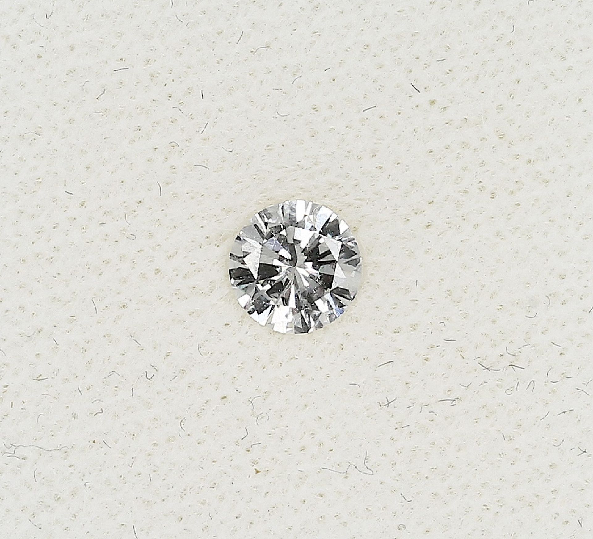 Loser Brillant 0.42 ct feines Weiß G/lupenreinLoose brilliant 0.42 ct Top Wesselton G/if