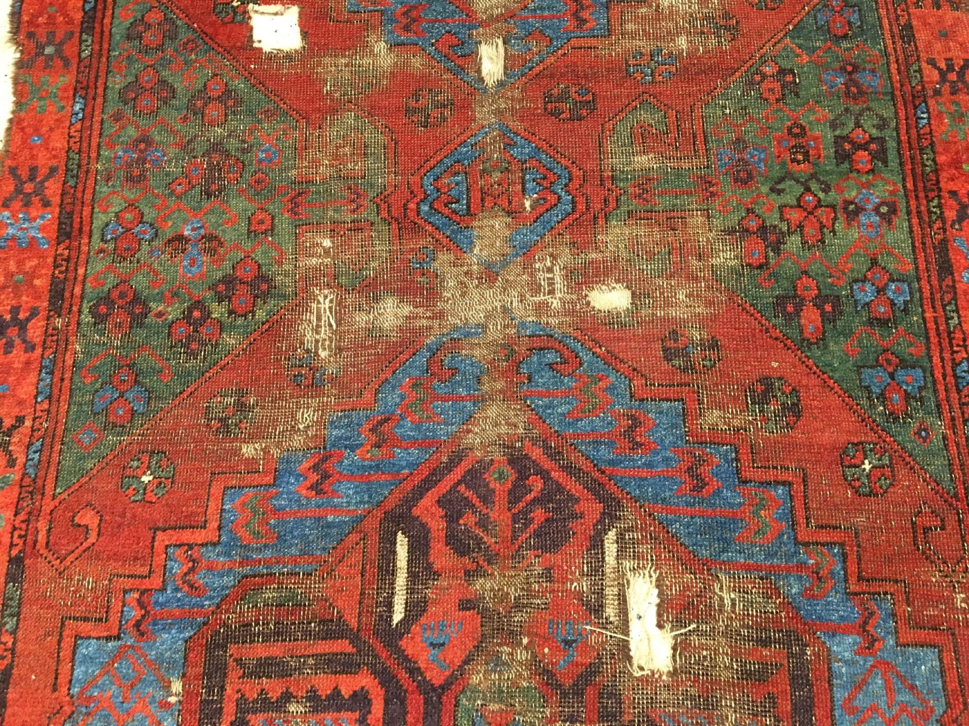 Karapinar "Galerie" antik, Zentralanatolien Konya-Region, Mitte 19.Jhd., Wolle geknüpft auf Wolle. - Bild 8 aus 10