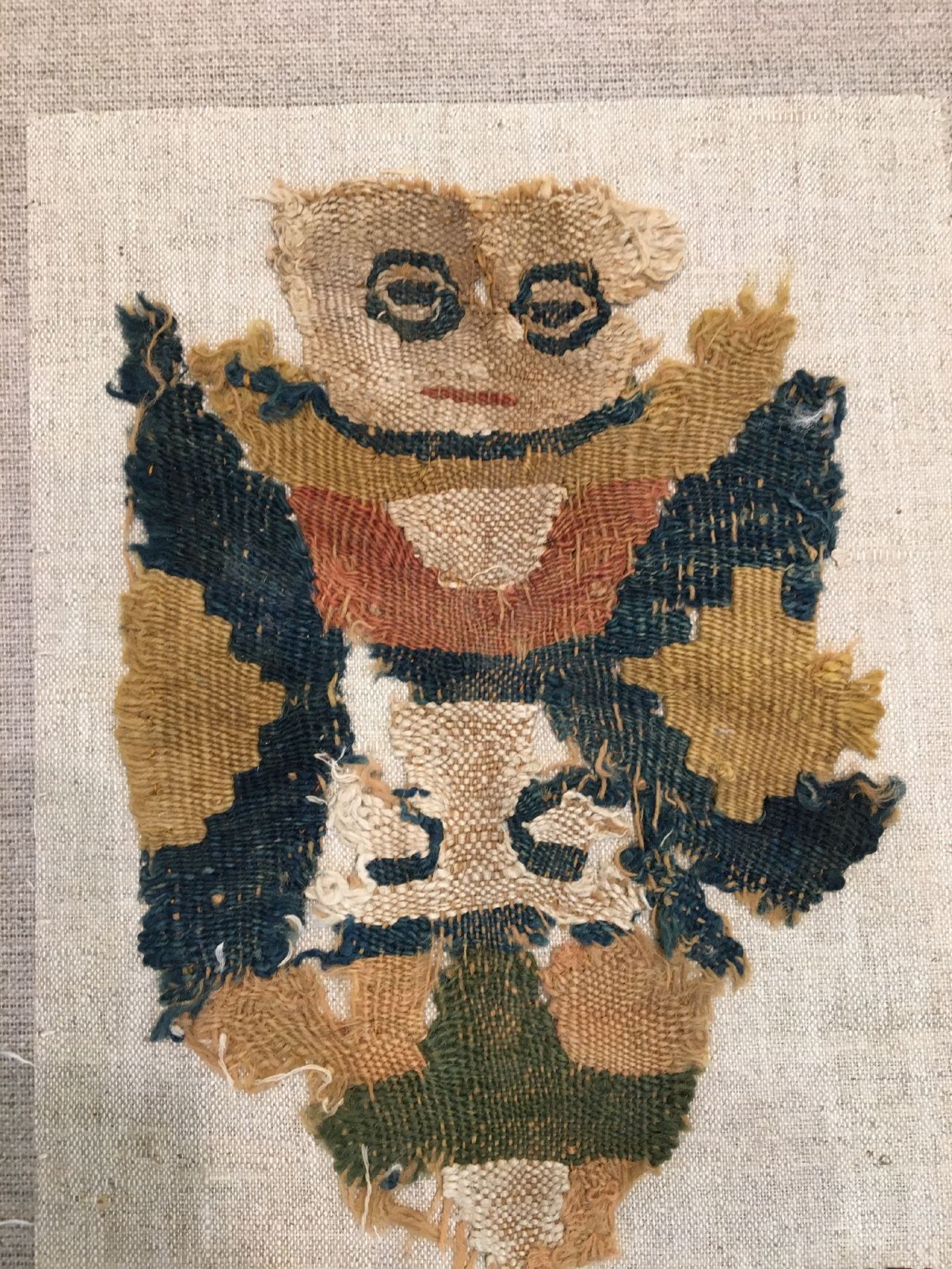 (3 Lots) 13x seltene Koptische "Textilfragmente" antik, Ägypten, 4.-7.Jhd., Wolle mit teilweise - Bild 6 aus 10
