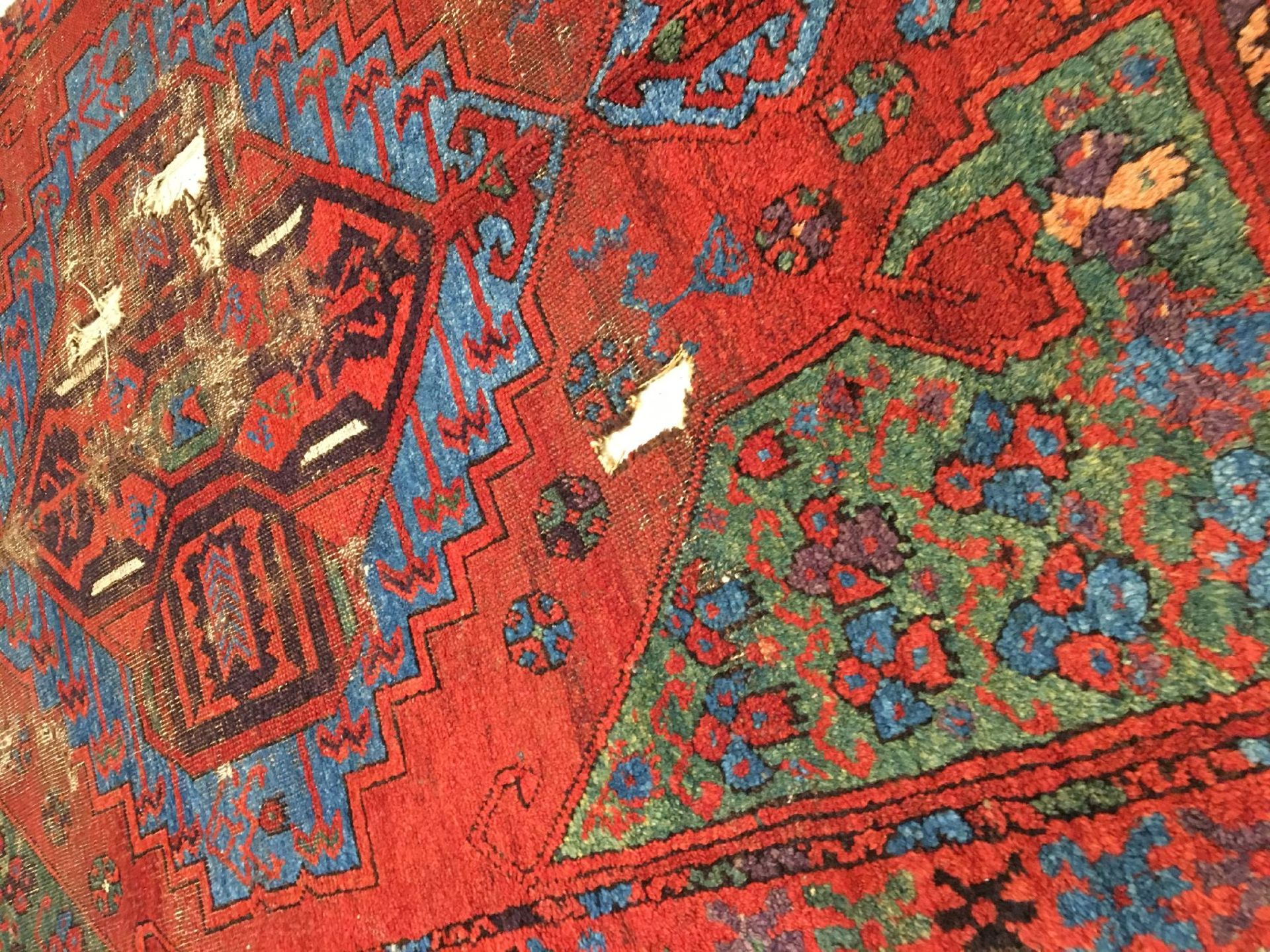 Karapinar "Galerie" antik, Zentralanatolien Konya-Region, Mitte 19.Jhd., Wolle geknüpft auf Wolle. - Bild 4 aus 10