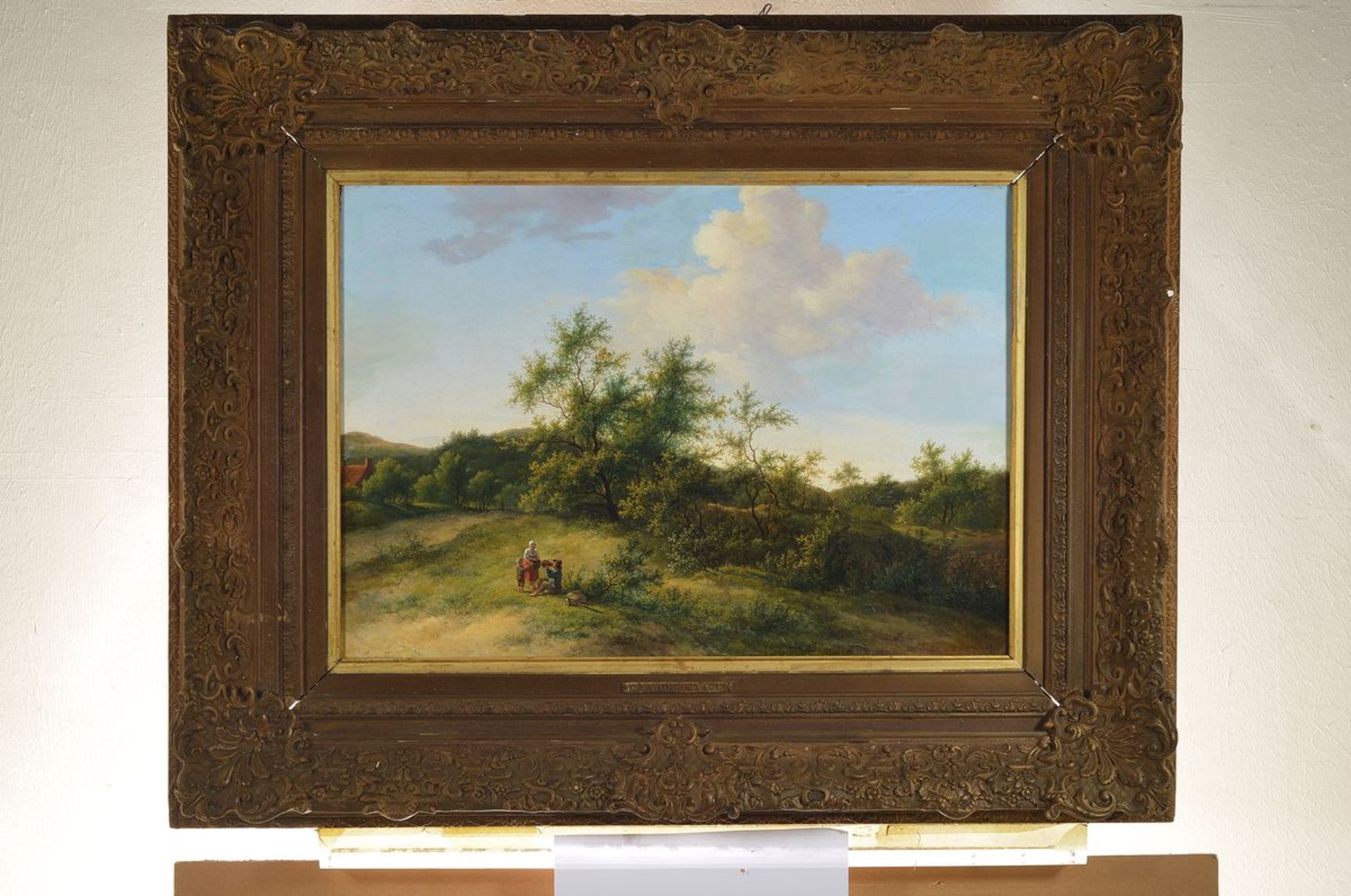 Jacob Jan van der Maaten, 1820 Elburg-1879 Apeldoorn, Schüler von van de Sande an der Akademie Den - Bild 3 aus 3