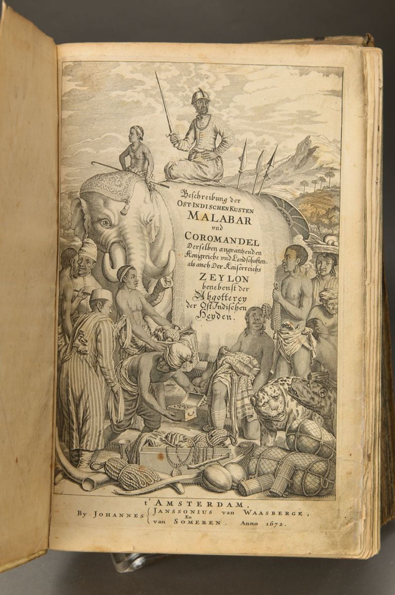 Philippus Baldaeus, Wahrhaftige ausführliche Beschreibung der brühmten Ost-Indischen KüstenMalabar