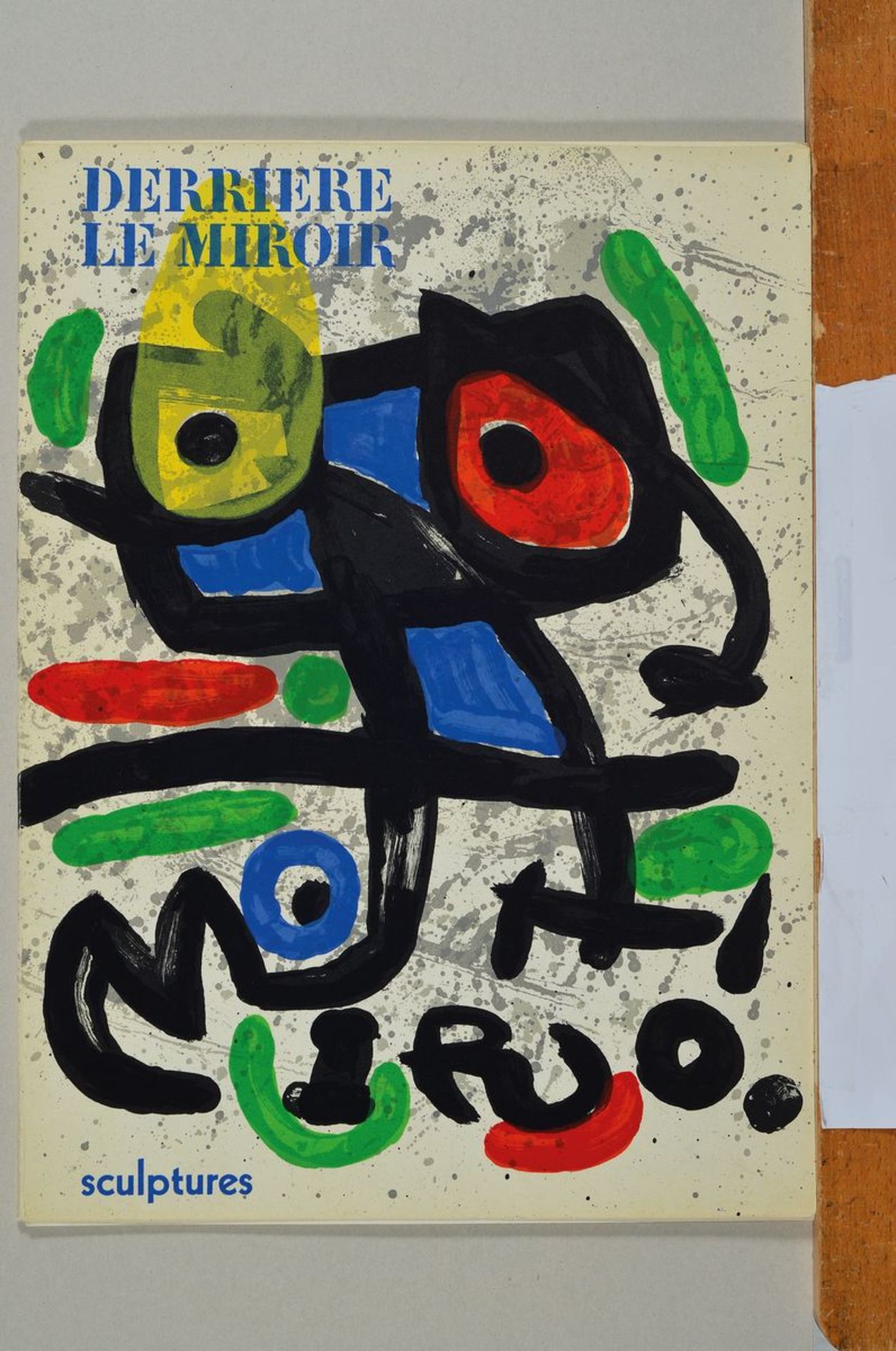 Joan Miro, 1893-1983, zwei Buchbände und Heft Derriere le Miroir Nr. 186 vom Juni 1970, Einband - Bild 2 aus 2