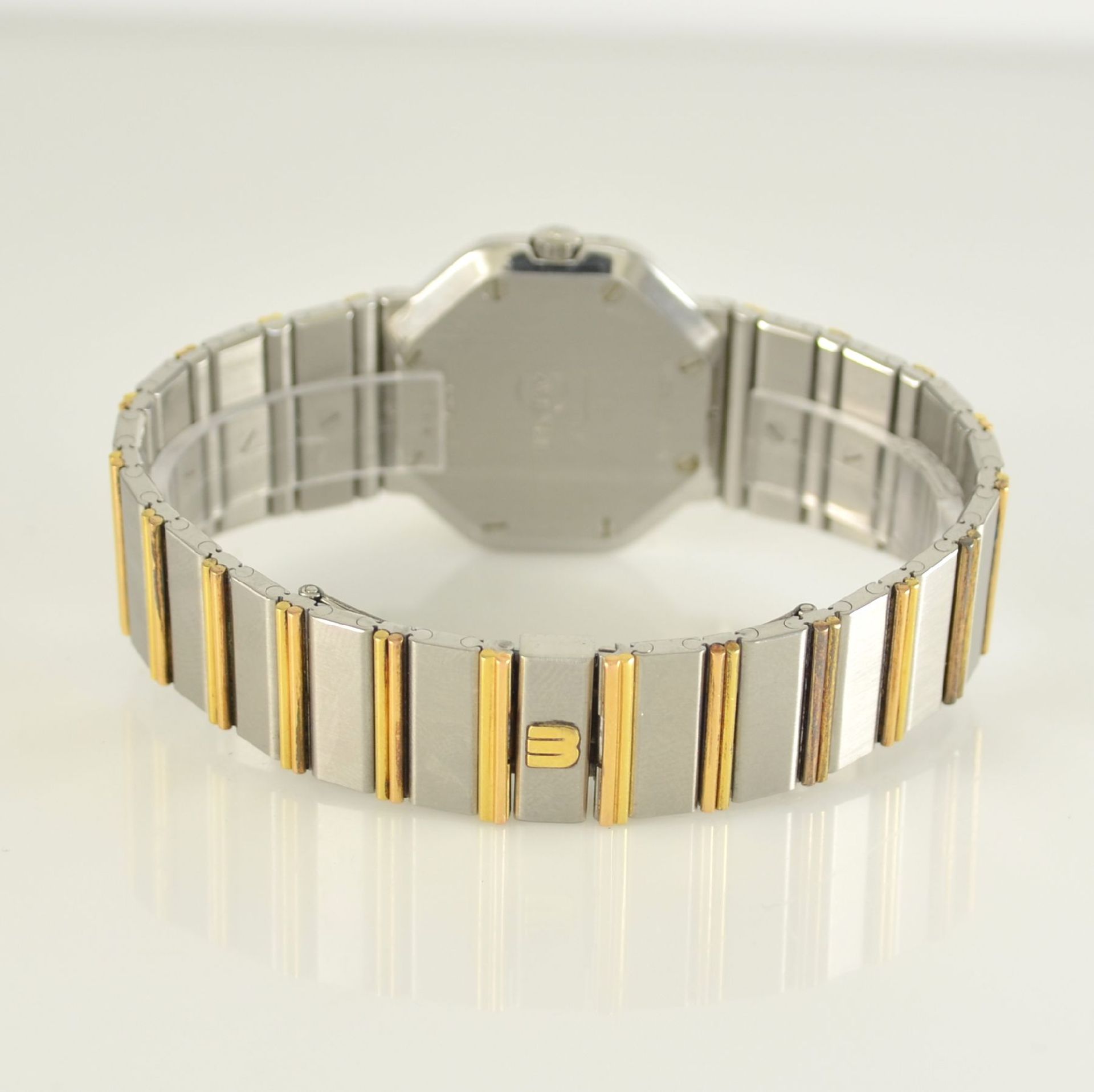 WEMPE 5TH Avenue Herrenarmbanduhr, Schweiz um 2000, quarz, Edelstahl/Gold kombiniert inkl. - Bild 5 aus 6