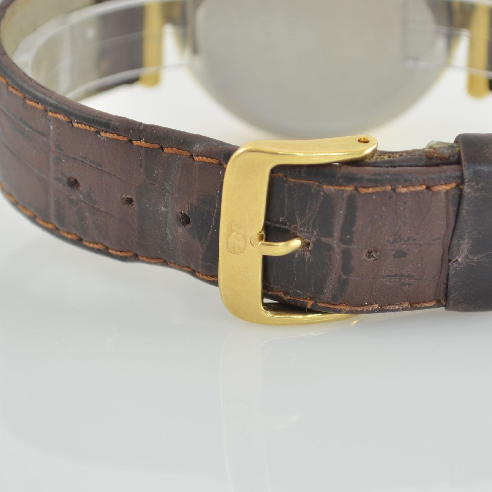 NUMA JEANNIN Herrenarmbanduhr mit Chronograph, Schweiz um 1990, Ref. 7758.003.40, Automatik, lim. - Bild 6 aus 7