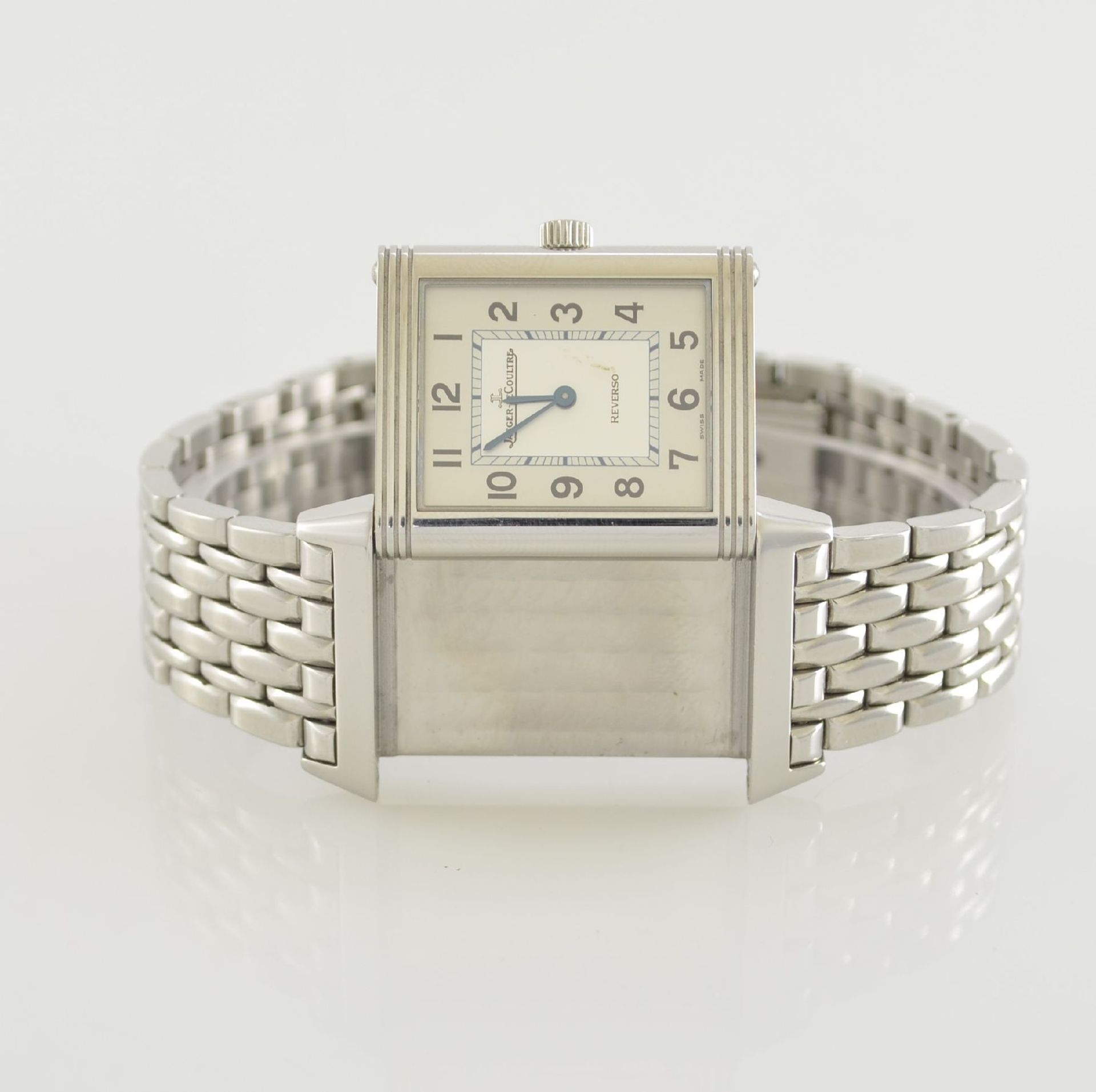 Jaeger-LeCoultre Armbanduhr Modell Reverso Classique, Ref. 2518410, um 180 Grad drehb. - Bild 7 aus 8