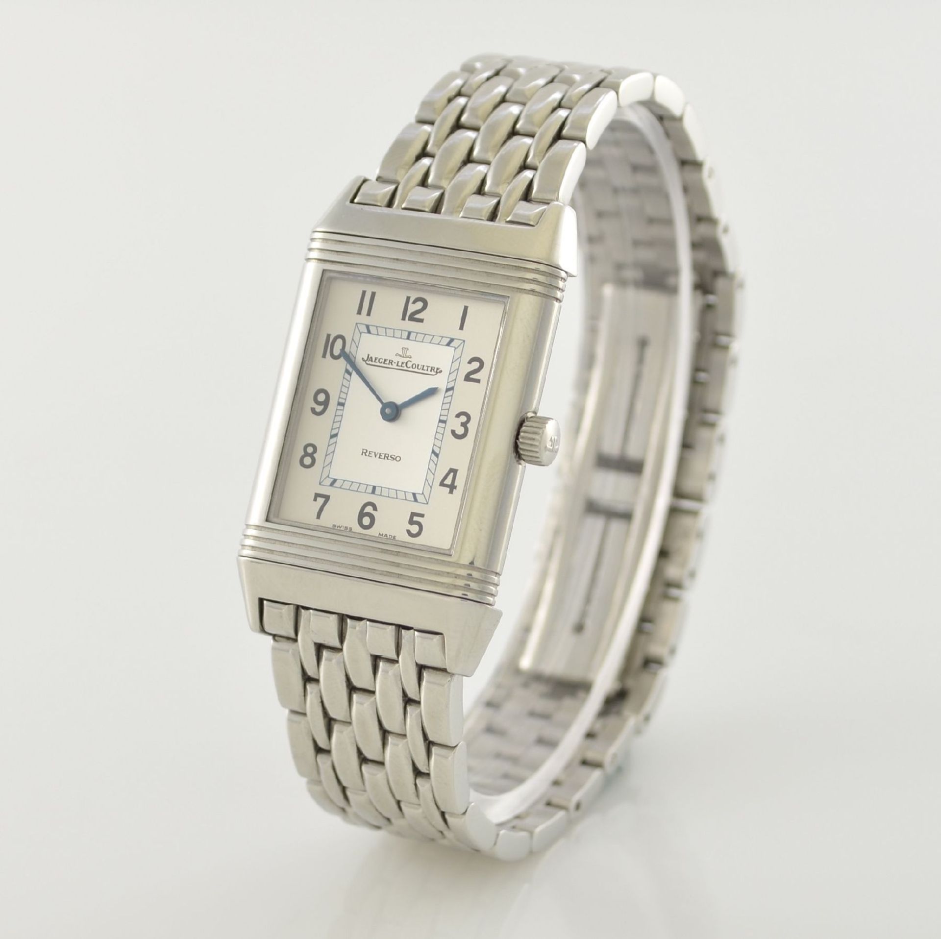 Jaeger-LeCoultre Armbanduhr Modell Reverso Classique, Ref. 2518410, um 180 Grad drehb. - Bild 3 aus 8