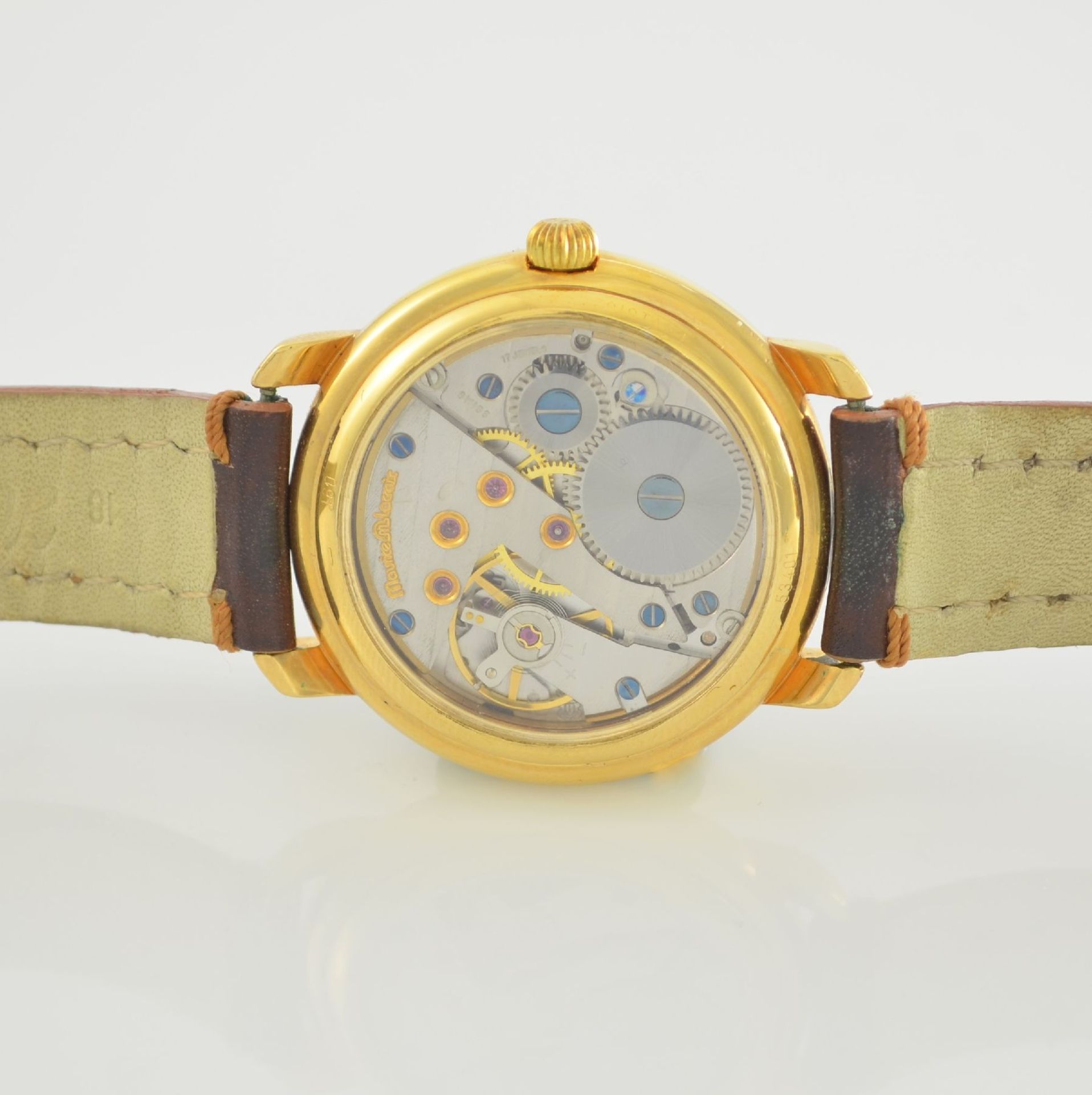 MAURICE LACROIX Herrenarmbanduhr Regulateur, Ref. 53401, Handaufzug, auf 999 Stück limitiertes - Bild 7 aus 8