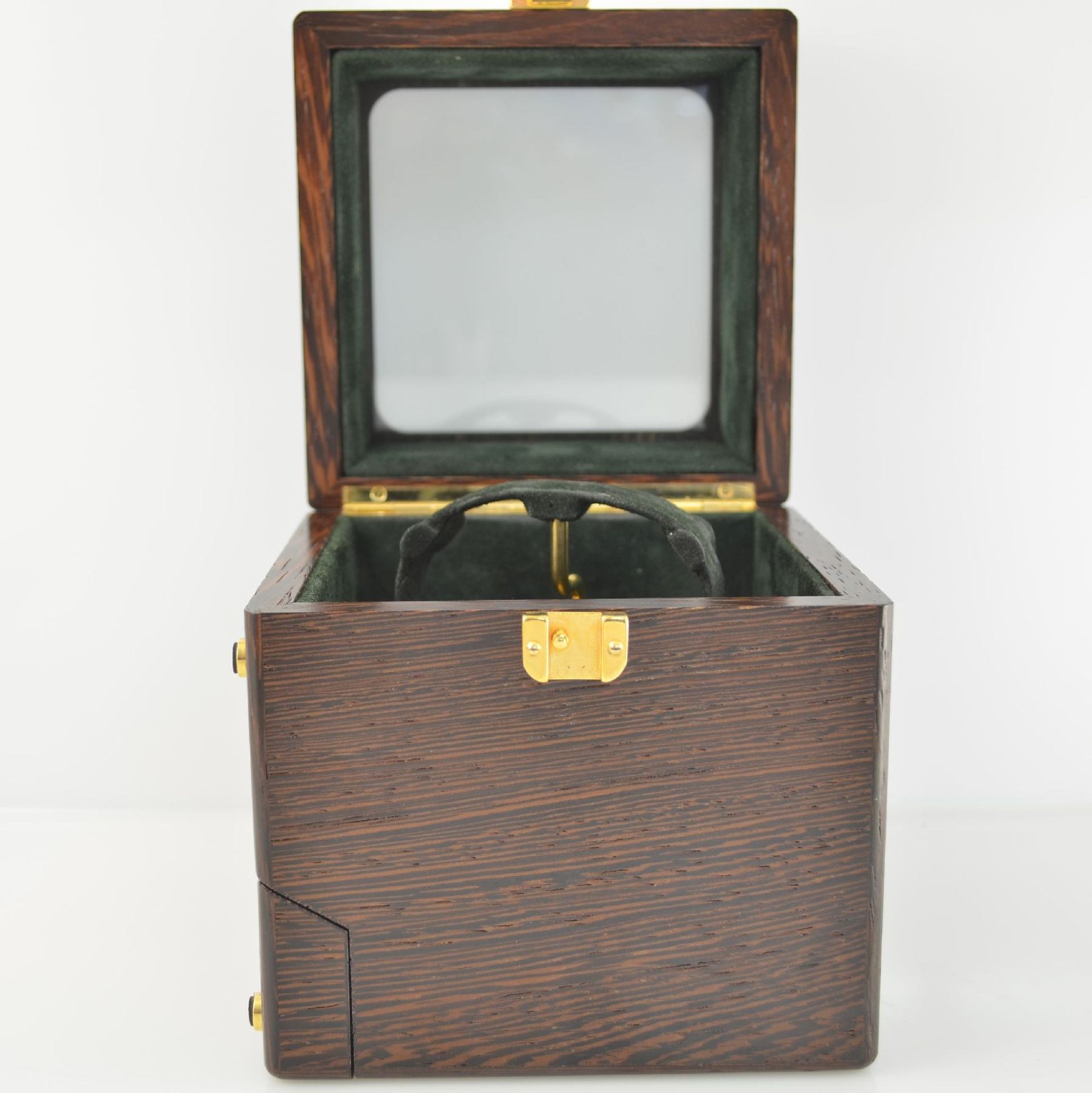 Konvolut: AUDEMARS PIGUET Uhrenbeweger in Edelholz + 3 Stück, Schweiz 1980 - 2000, verglaste Holzbox - Bild 5 aus 11