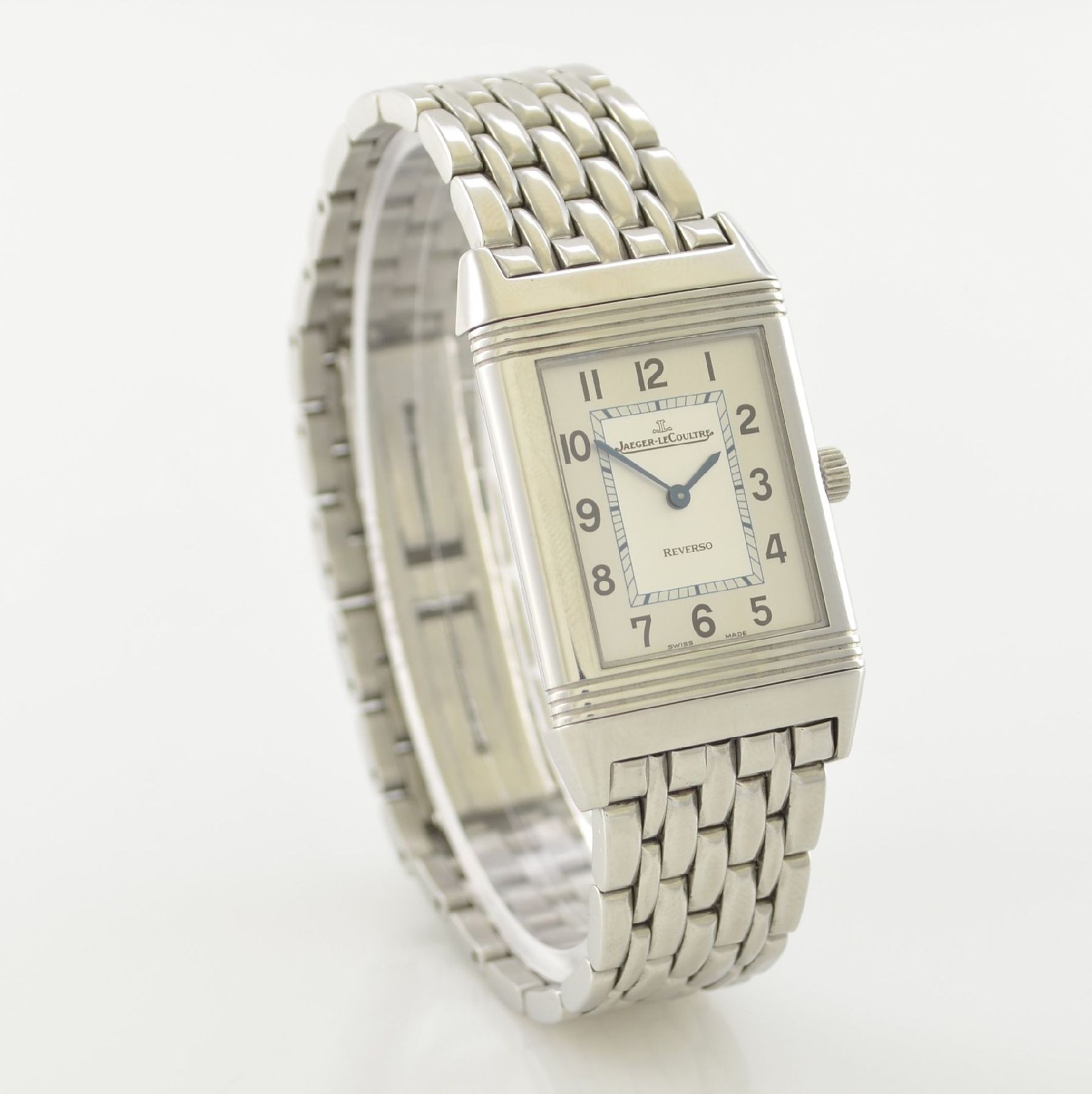 Jaeger-LeCoultre Armbanduhr Modell Reverso Classique, Ref. 2518410, um 180 Grad drehb. - Bild 4 aus 8