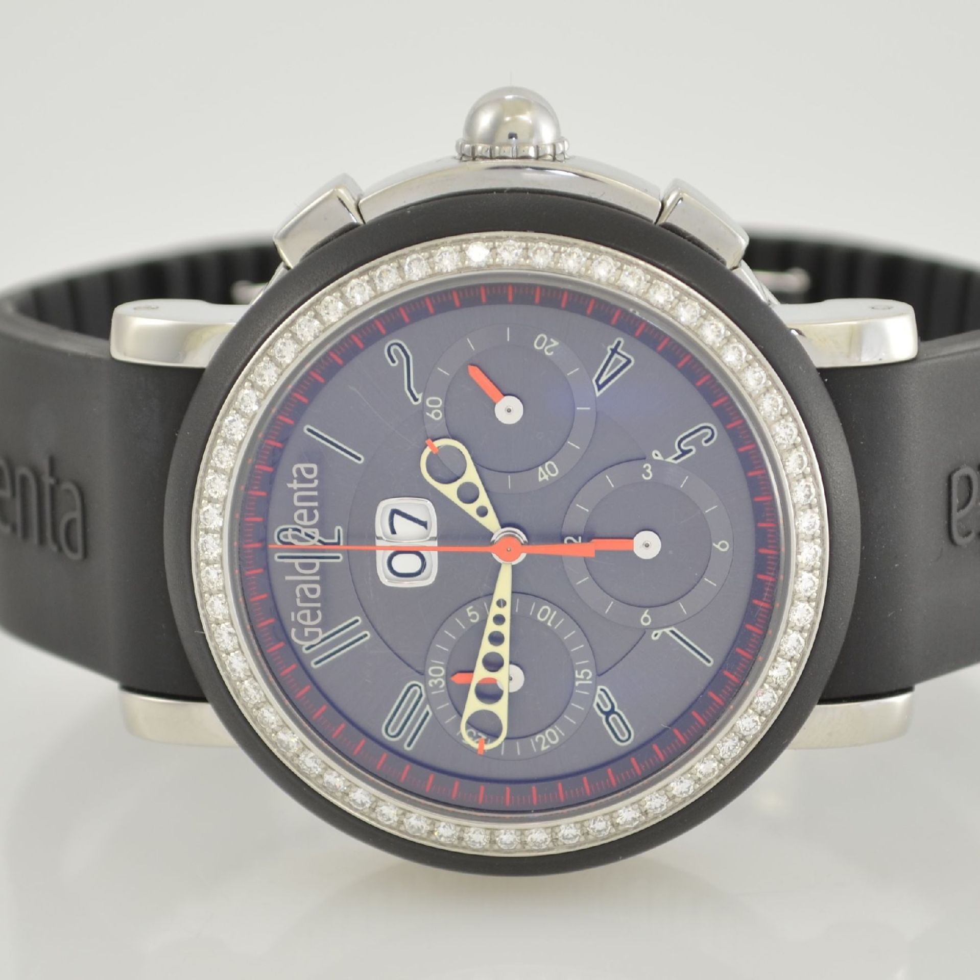 GERALD GENTA Armbandchronograph Modell Chrono Sport, Automatik, Schweiz um 2010, Ref. CHS.X.10, - Bild 2 aus 7