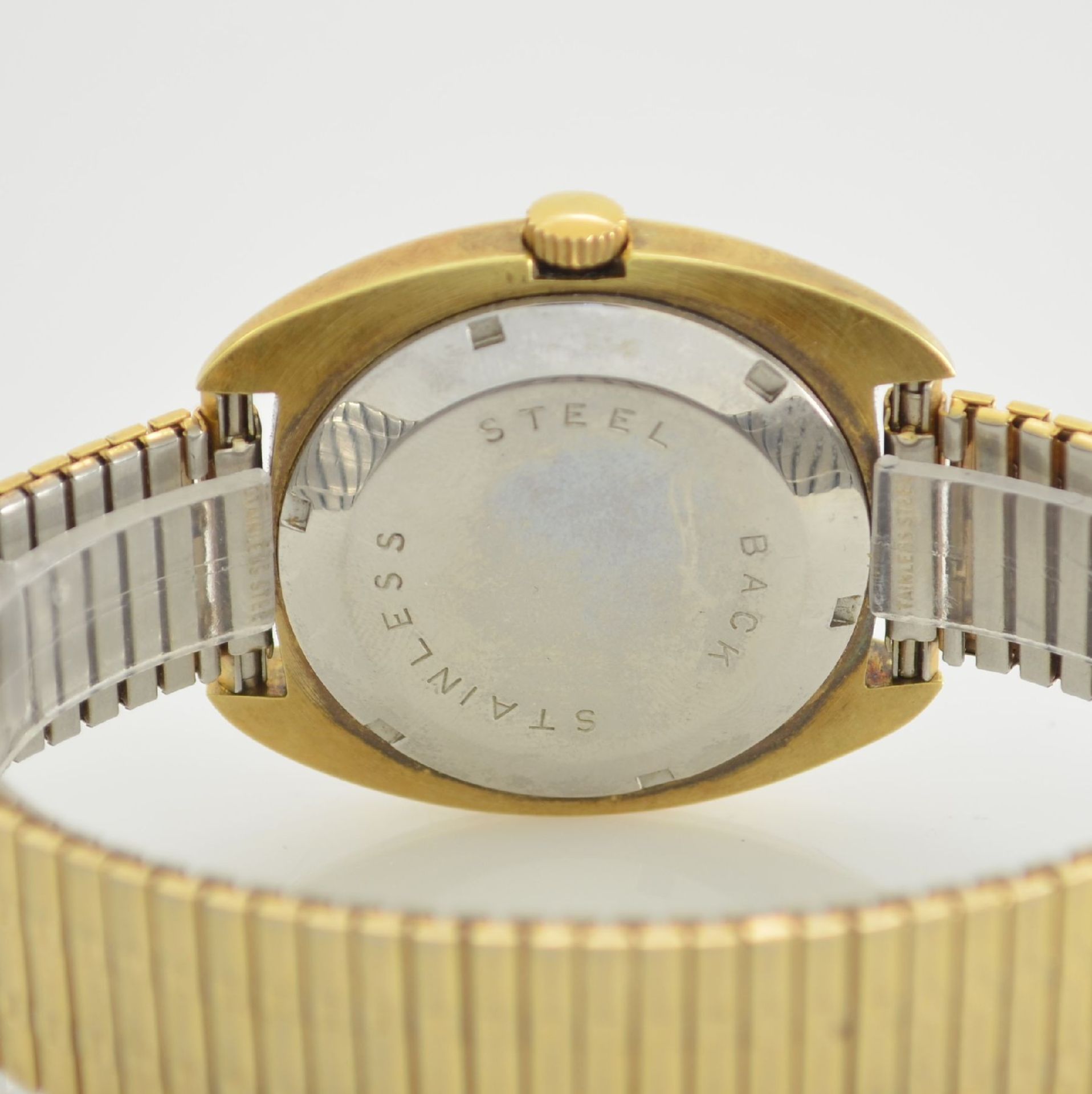 Konvolut: 2 Armbanduhren mit digitaler Anzeige, Schweiz um 1975, verg. Geh. & Bänder, 1. Lucerne - Bild 7 aus 13