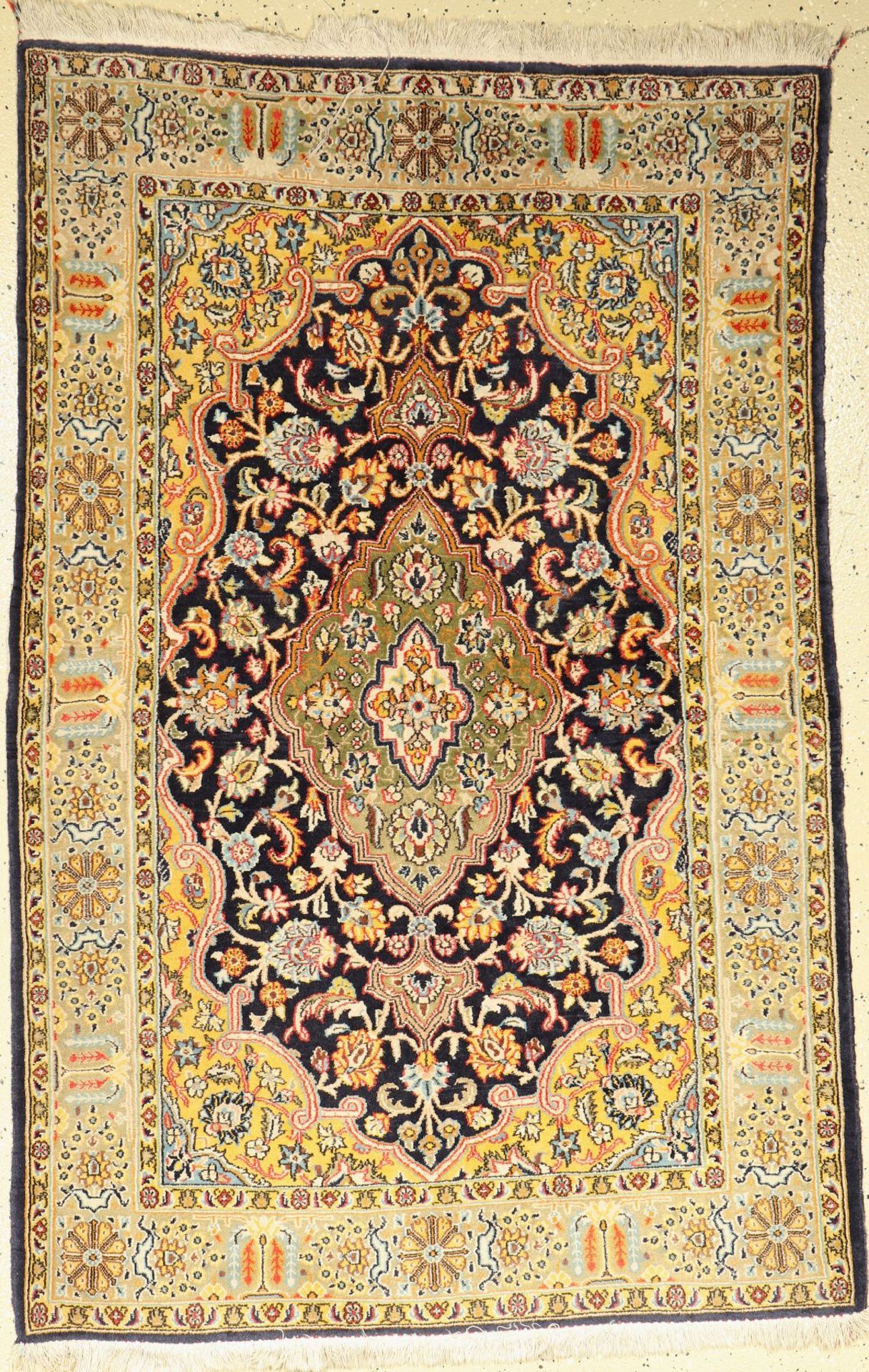 Ghom alt, Persien, ca. 50 Jahre, Wolle auf Baumwolle, ca. 159 x 105 cm, EHZ: 2Qum Rug, Persia, circa