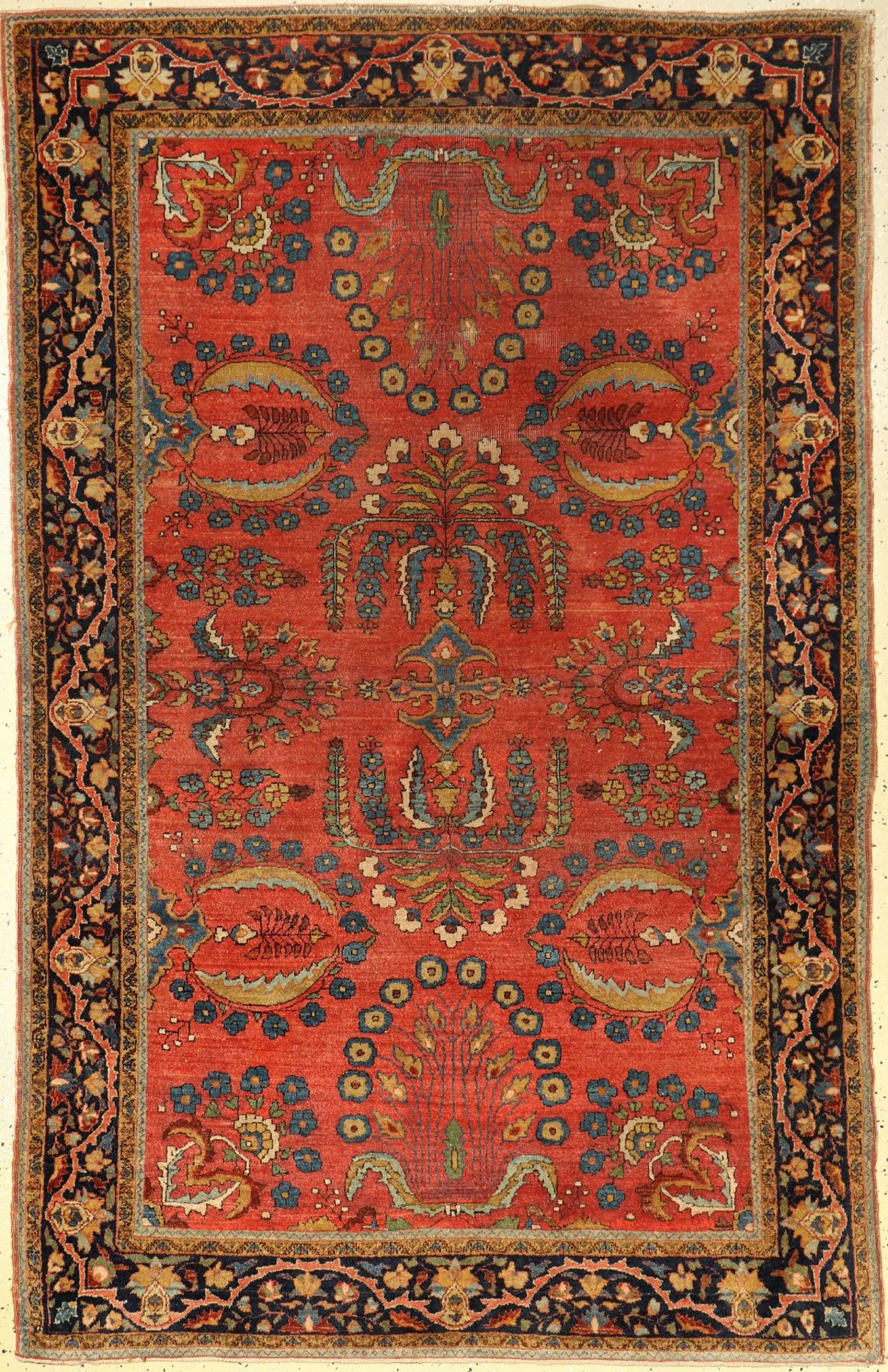 Sarogh Us Re Import, Persien, um 1920, Wolle auf Baumwolle, ca. 198 x 126 cm, EHZ: 4US Saruk Rug,