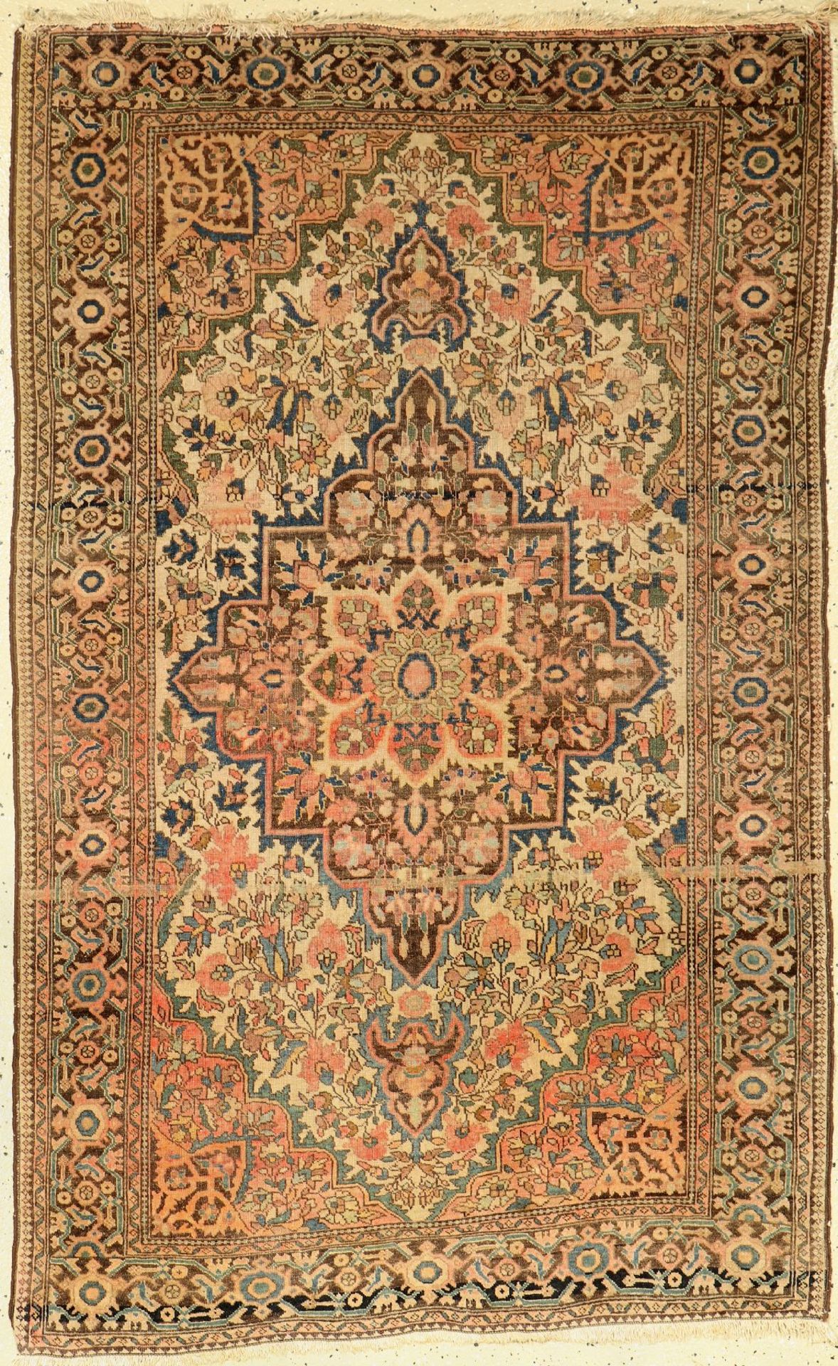 Farahan antik, Persien, um 1900, Wolle auf Baumwolle, ca. 152 x 95 cm, EHZ: 4Farahan Rug, Persia,