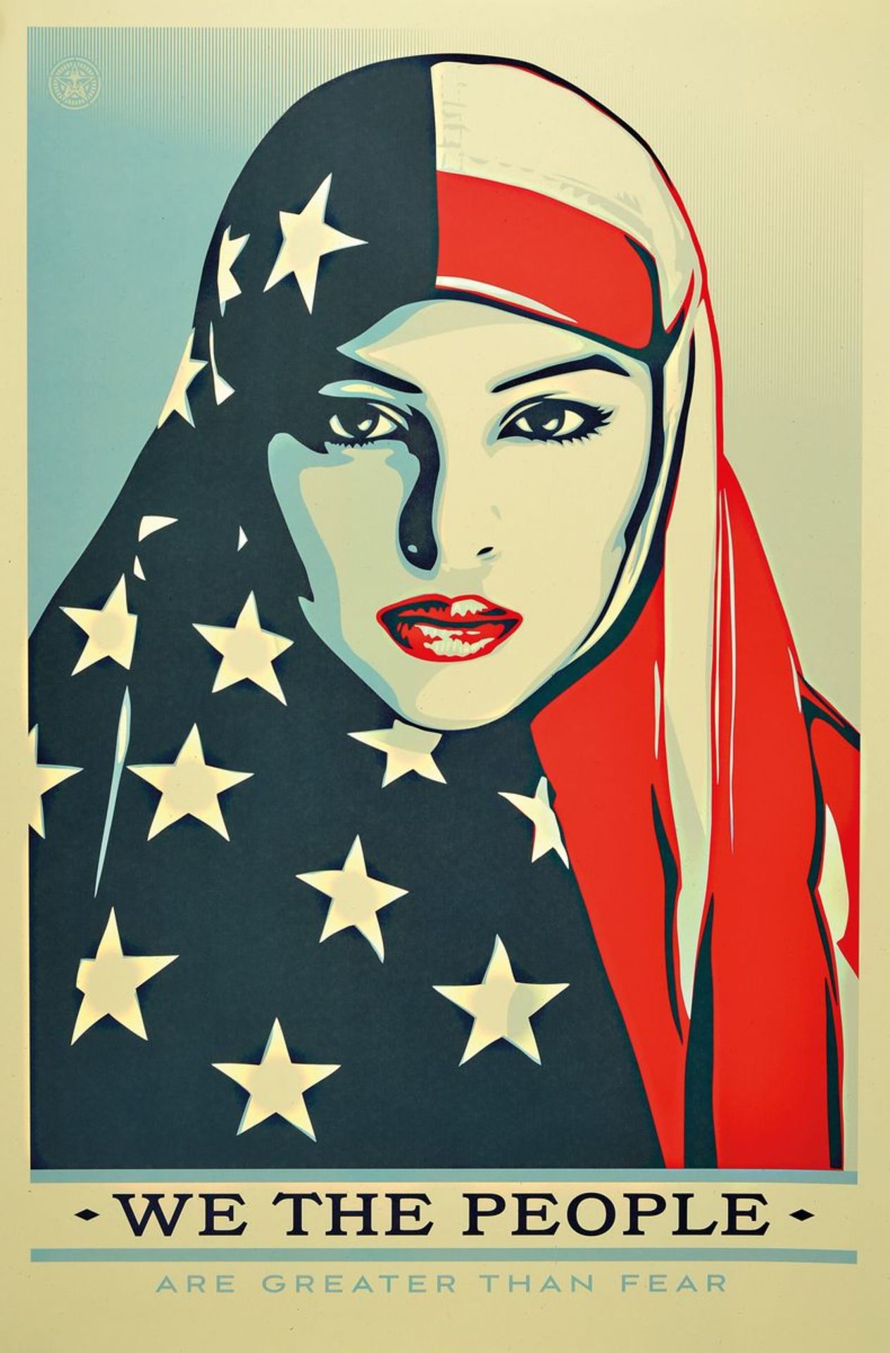 Shepard Fairey, geb. 1970, We the people, drei Siebdrucke, offene Edition, je ca. 91x61cmShepard - Bild 2 aus 3