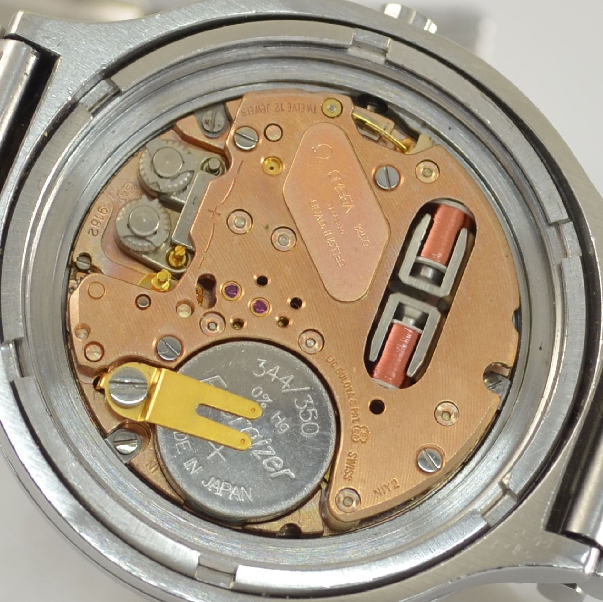 OMEGA Seamaster Chronometer Herrenarmbanduhr mit Stimmgabelschwinger, Schweiz um 1971, Ref. 198. - Bild 9 aus 11
