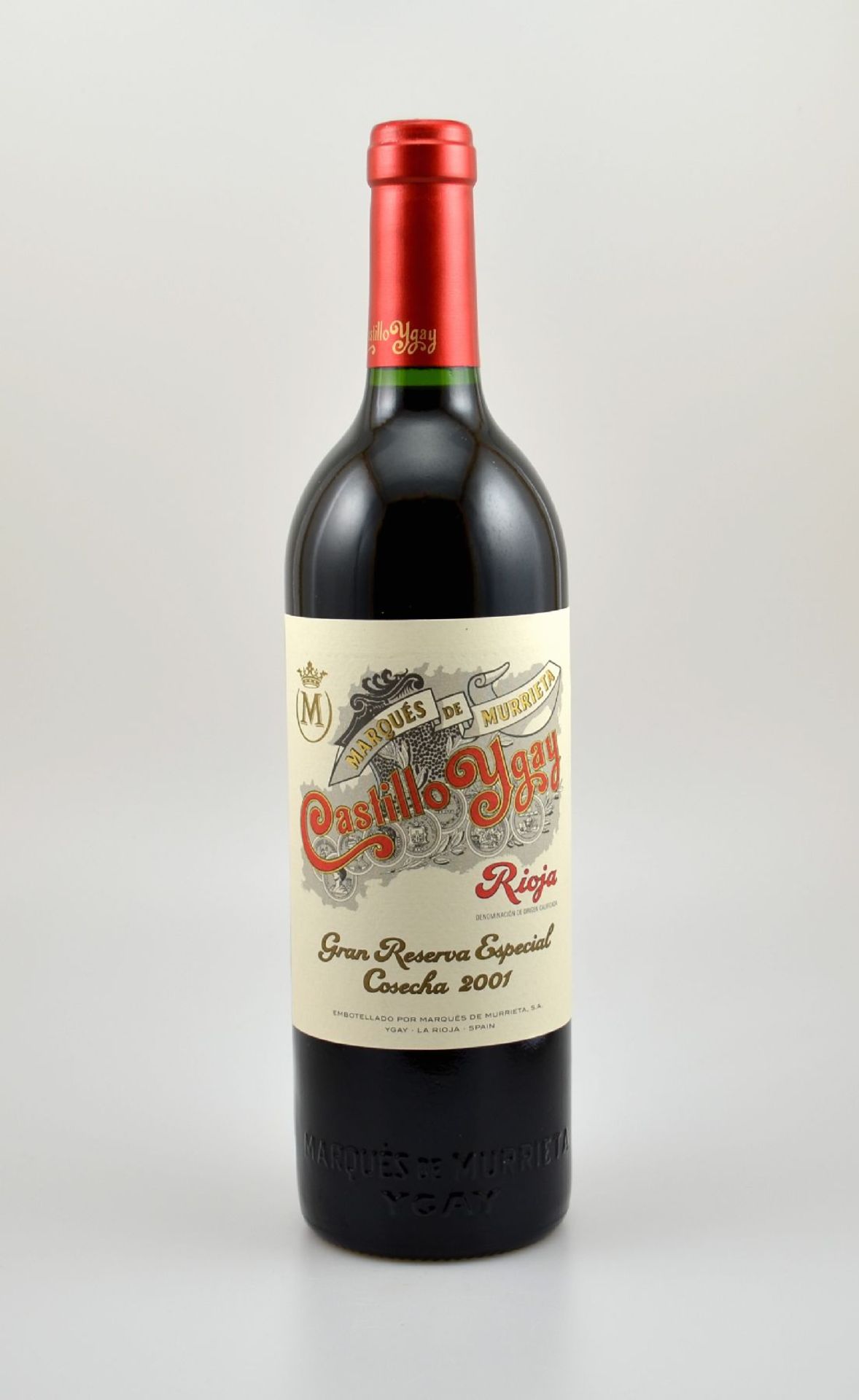 2 Flaschen 2001 Marques de Murrieta Castillo Ygay, Rioja, Gran Reserva Especial, je 75 cl, 14 %