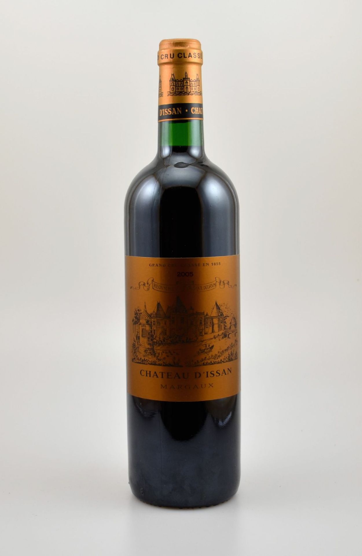 3 Flaschen 2005 Chateau D'ISSAN, Margaux, Grand Cru Classe, je ca. 75 cl, 13,5 % Vol., Füllstände: