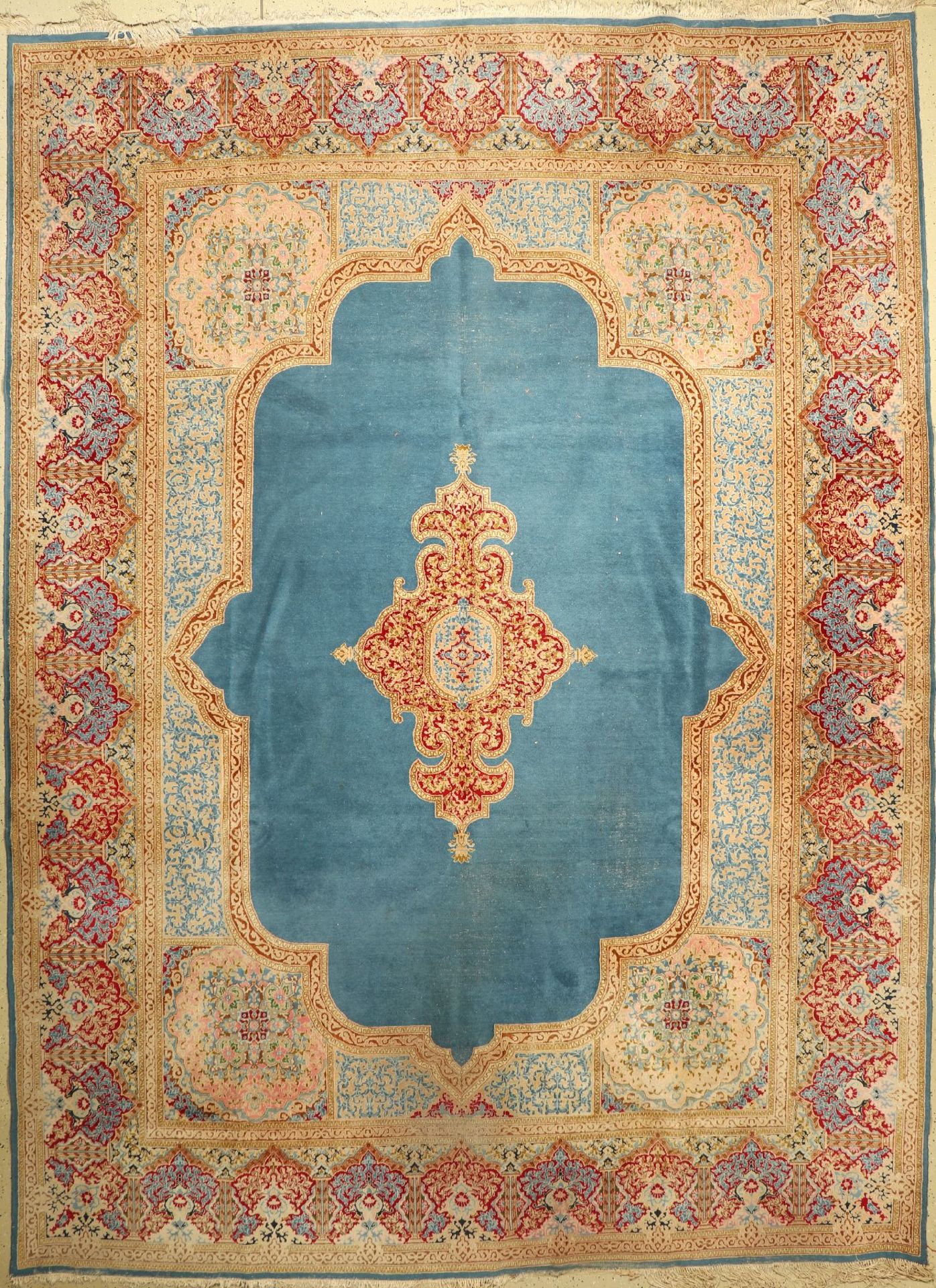 Kerman, Persien, ca. 50 Jahre, Wolle auf Baumwolle, ca. 418 x 307 cm, EHZ: 4-5Kirman Carpet ,