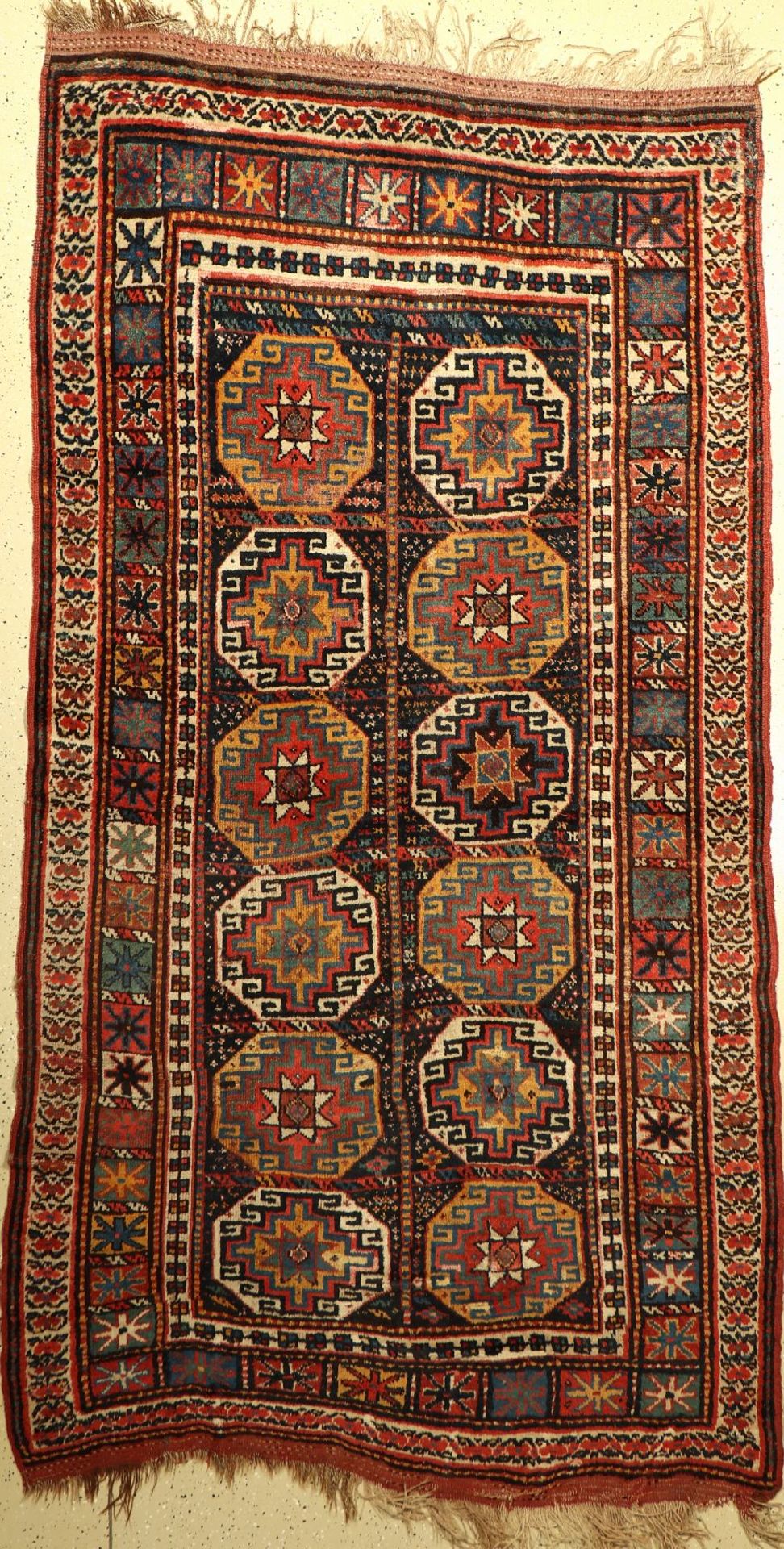 Kordi alt (Memling Gül), Persien, um 1890/1900, Wolle auf Wolle, ca. 294 x 160 cm, EHZ: 3-4Kordi Rug