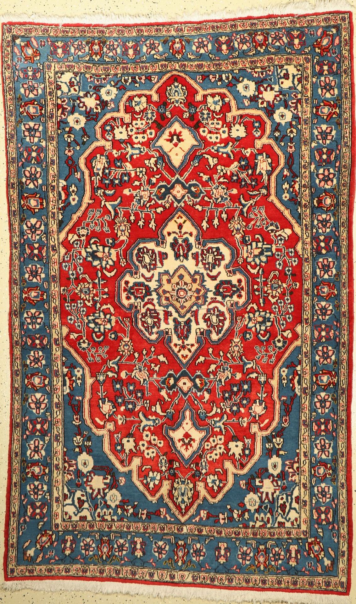 Ghom Kork, Persien, ca. 30 Jahre, Korkwolle, ca. 120 x 79 cm, EHZ: 2Qum Rug , Persia, approx. 30