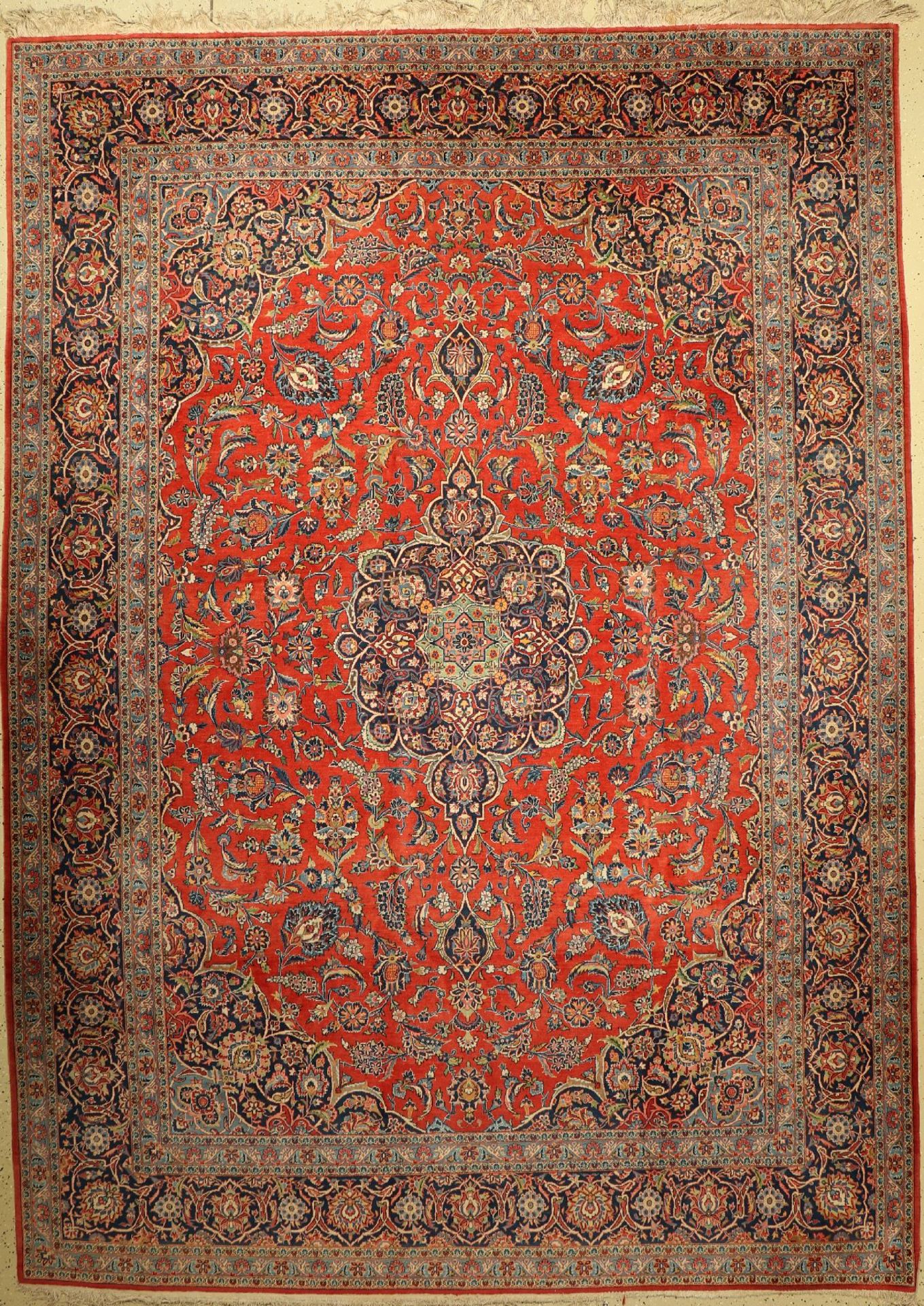 Keschan alt, Persien, um 1950, Wolle auf Baumwolle, ca. 376 x 270 cm, EHZ: 2-3Kashan Carpet ,