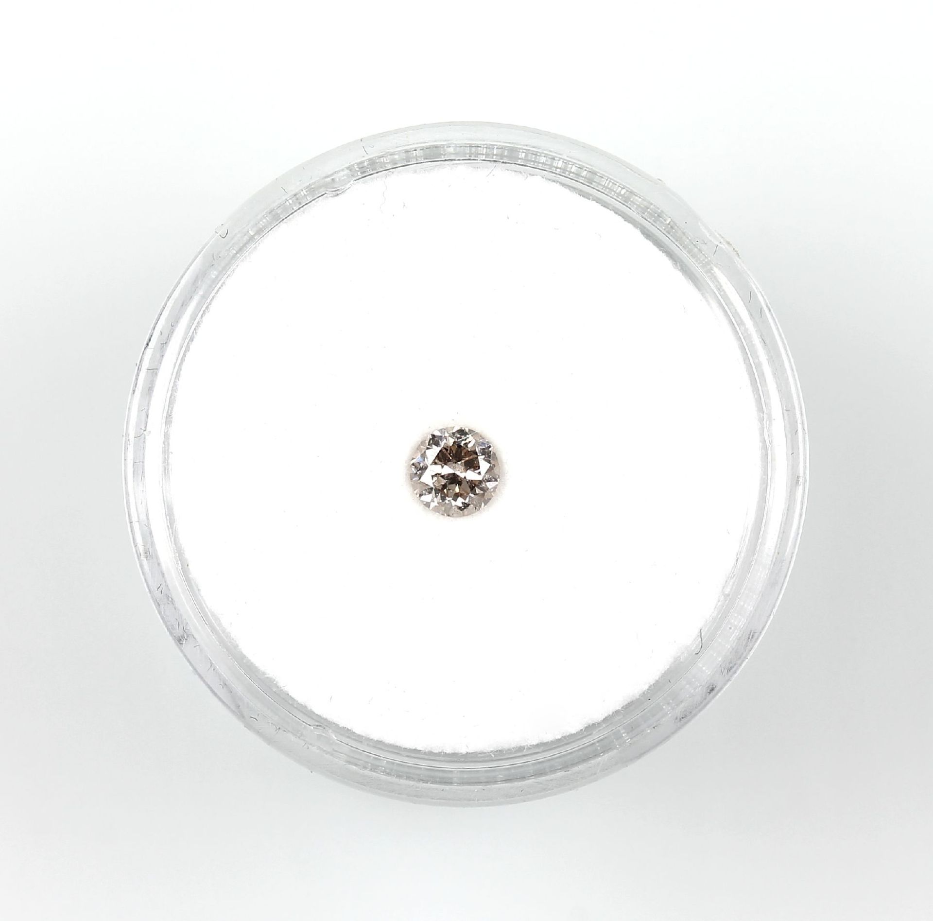 Loser Brillant, 0.31 ct get.Weiß (L)/si2, mit HRD-Expertise Schätzpreis: 608, - EURLoose