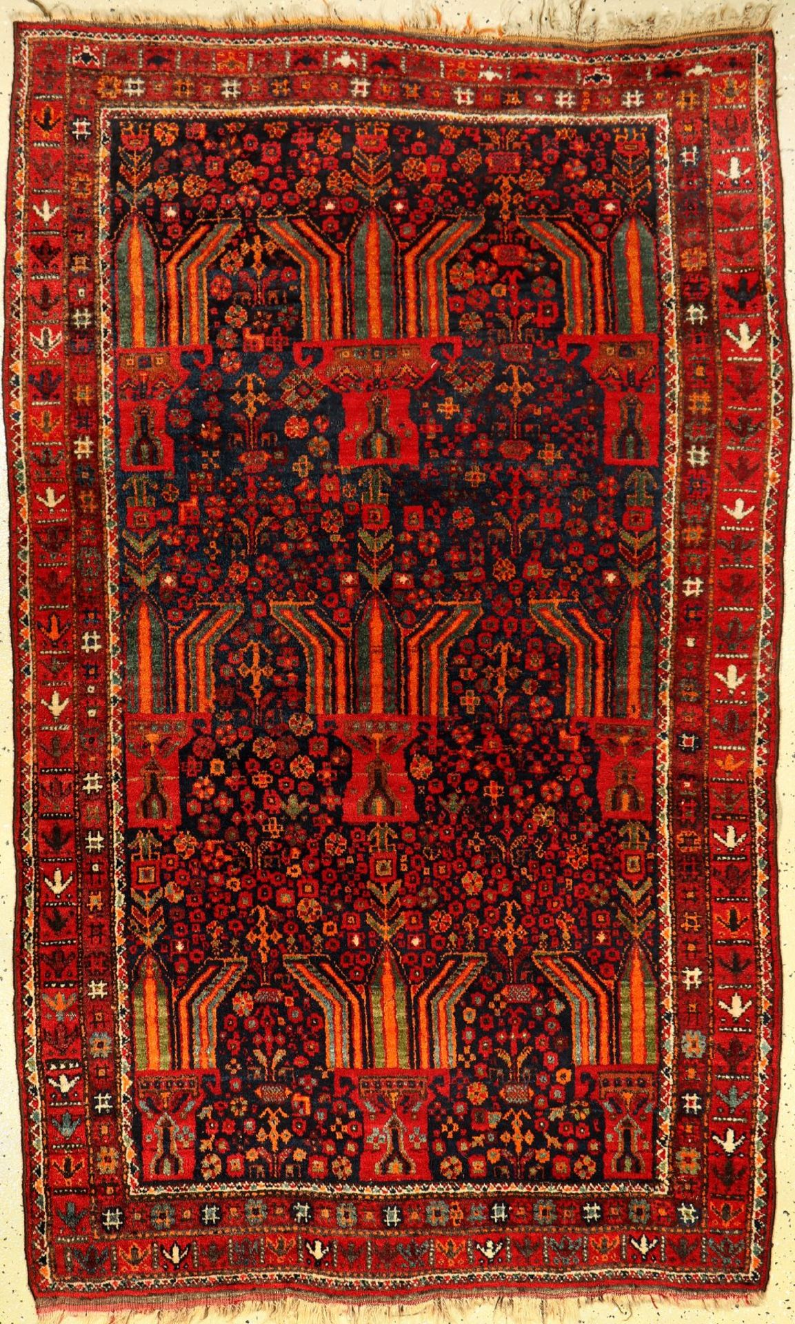 Belutsch alt, Persien, ca. 60 Jahre, Wolle auf Baumwolle, ca. 183 x 114 cm, EHZ: 3Rare Baluch Rug,