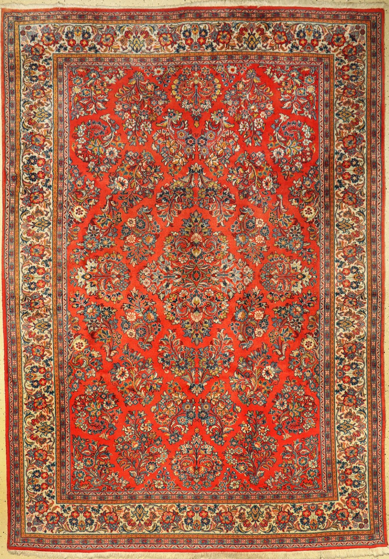 Sarogh alt, Persien, ca. 40 Jahre, Wolle auf Baumwolle, ca. 288 x 200 cm, EHZ: 2Saruk "Small