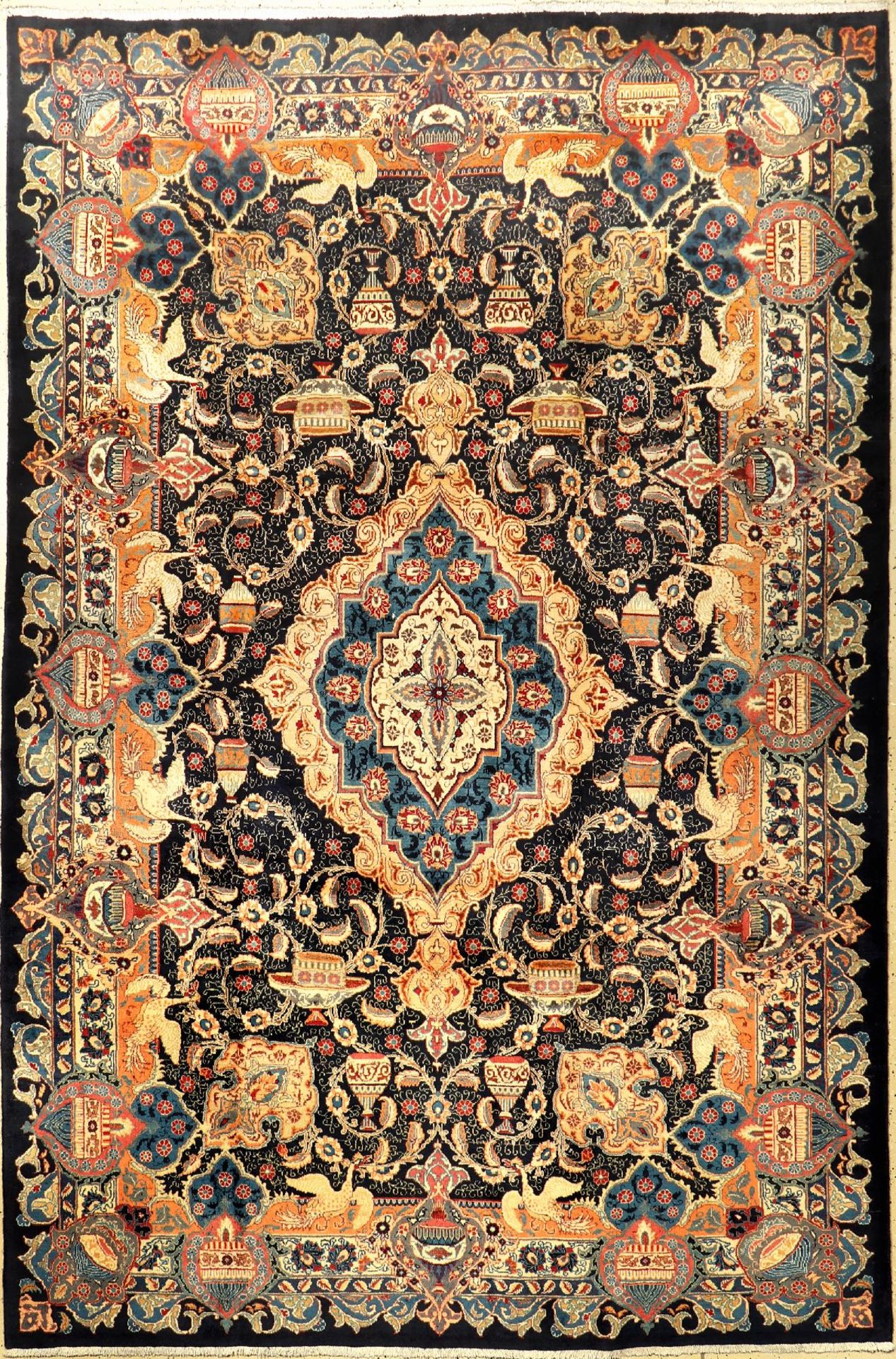 Kaschmar, Persien, ca. 40 Jahre, Wolle auf Baumwolle, ca. 305 x 202 cm, EHZ: 2Kashmar Carpet,