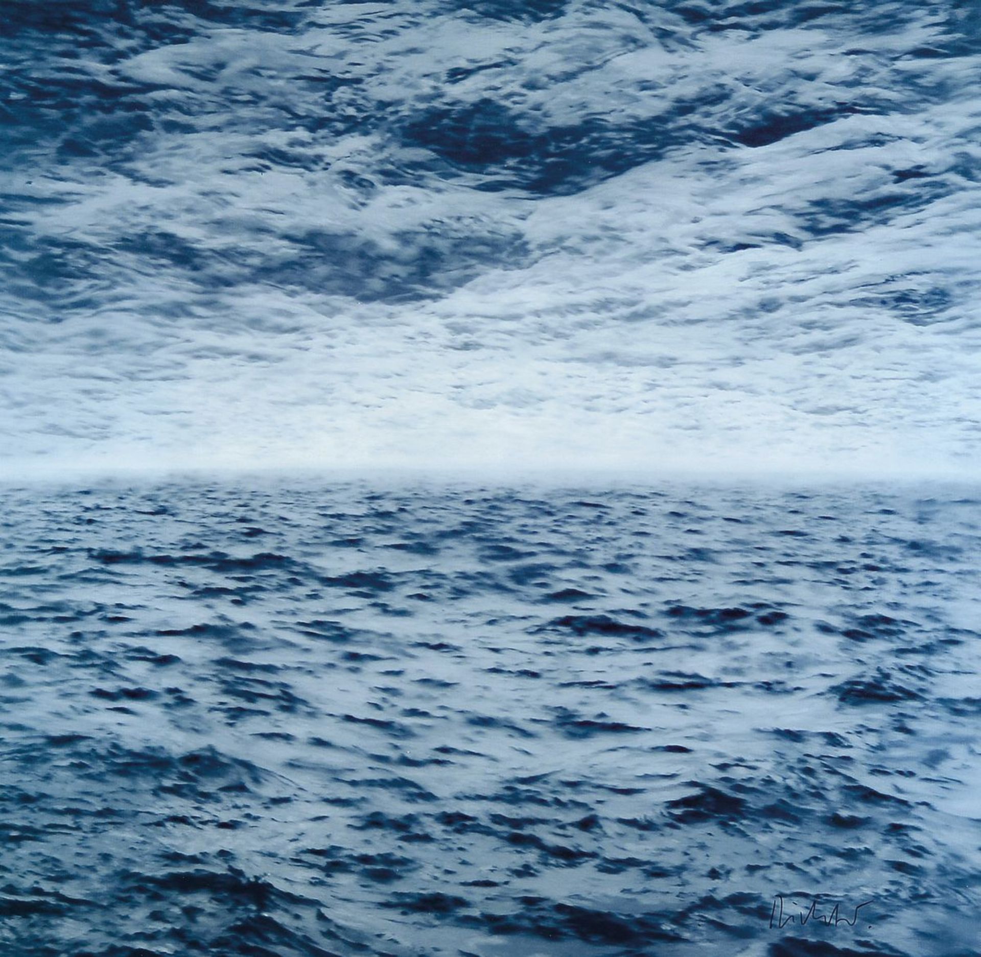 Gerhard Richter, geb. 1932, "See-See", 2007, Farboffset-Lithografie handsigniert, ca. 60 x 60 cm,