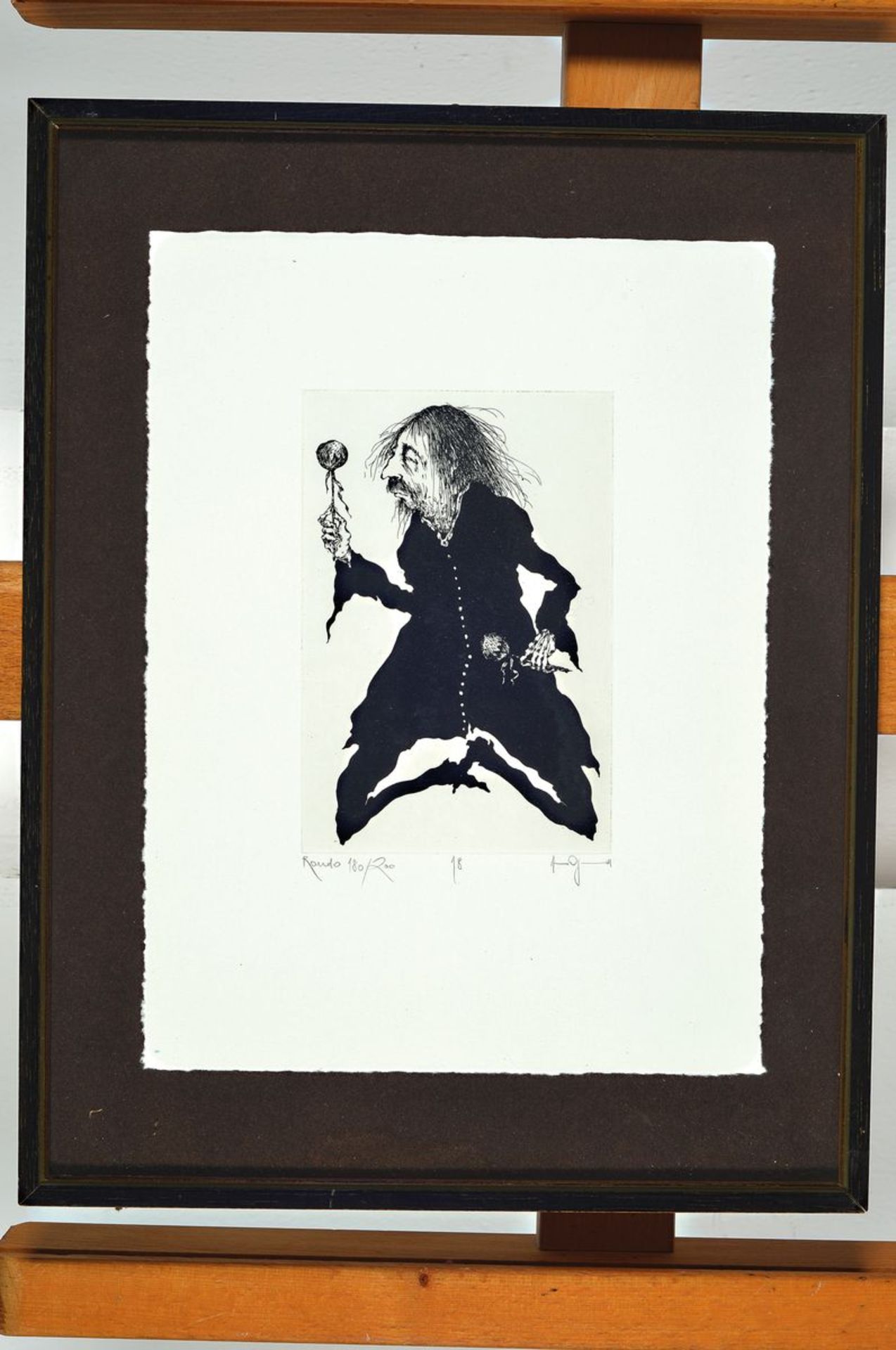Gertrude Degenhardt, geb. 1940, drei Radierungen aus der Rondo Serie von 1977,alle handsigniert, und - Bild 6 aus 6