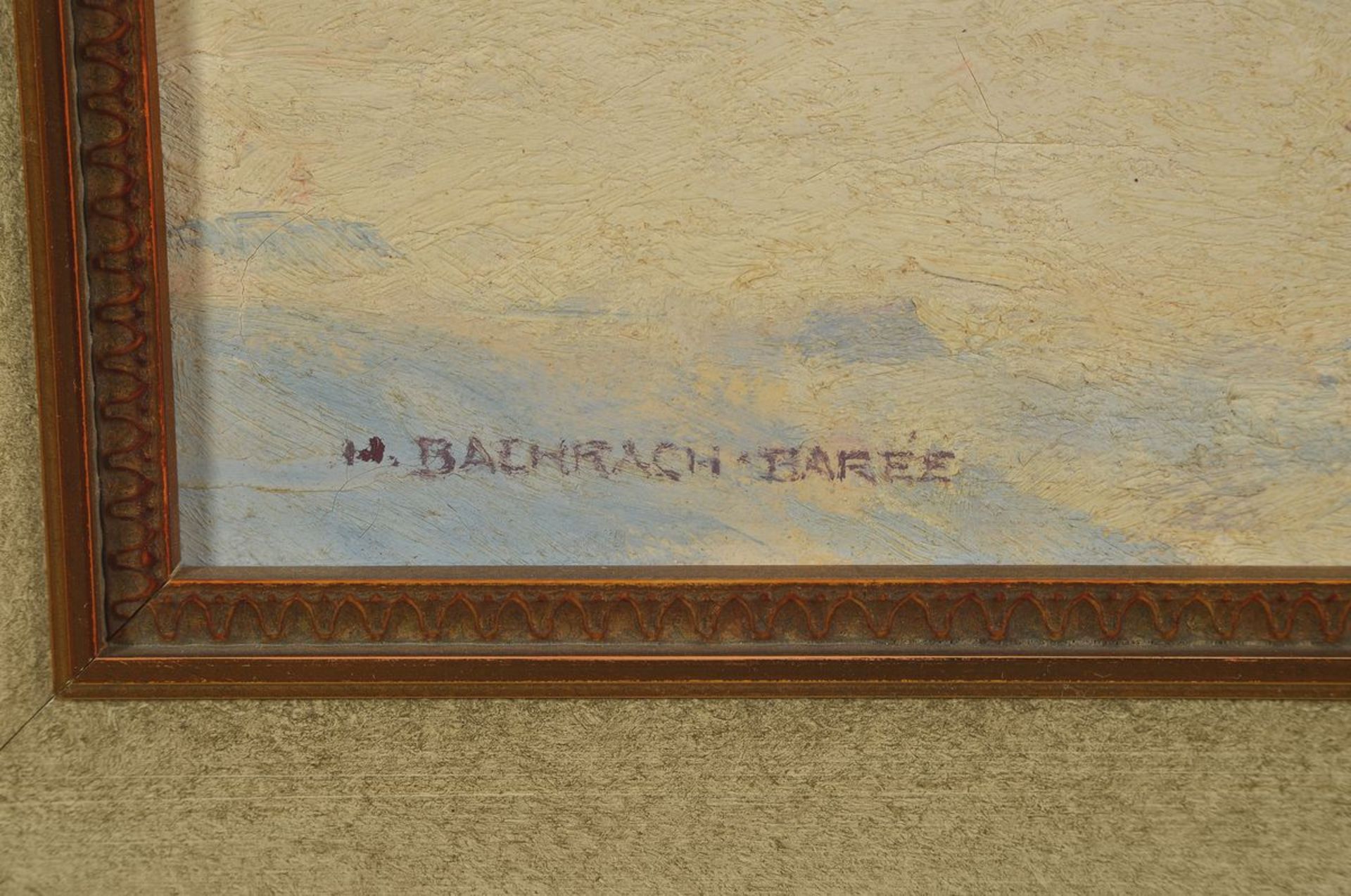 Helmut Bachrach-Baree, 1898 München- 1964 ebenda, Sohn des Malers Emanuel Bachrach-Baree, - Bild 2 aus 2