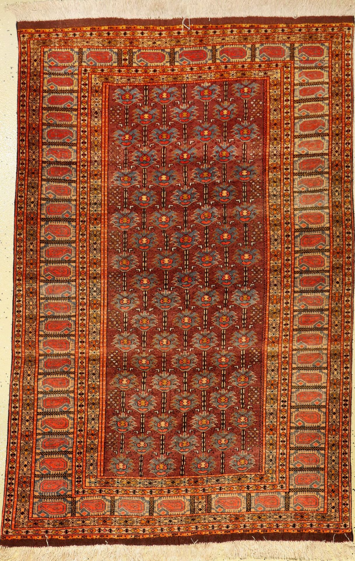 Mauri, Afghanistan, ca. 50 Jahre, Wolle aufBaumwolle, ca. 177 x 114 cm, EHZ: 2Mauri, Afghanistan,